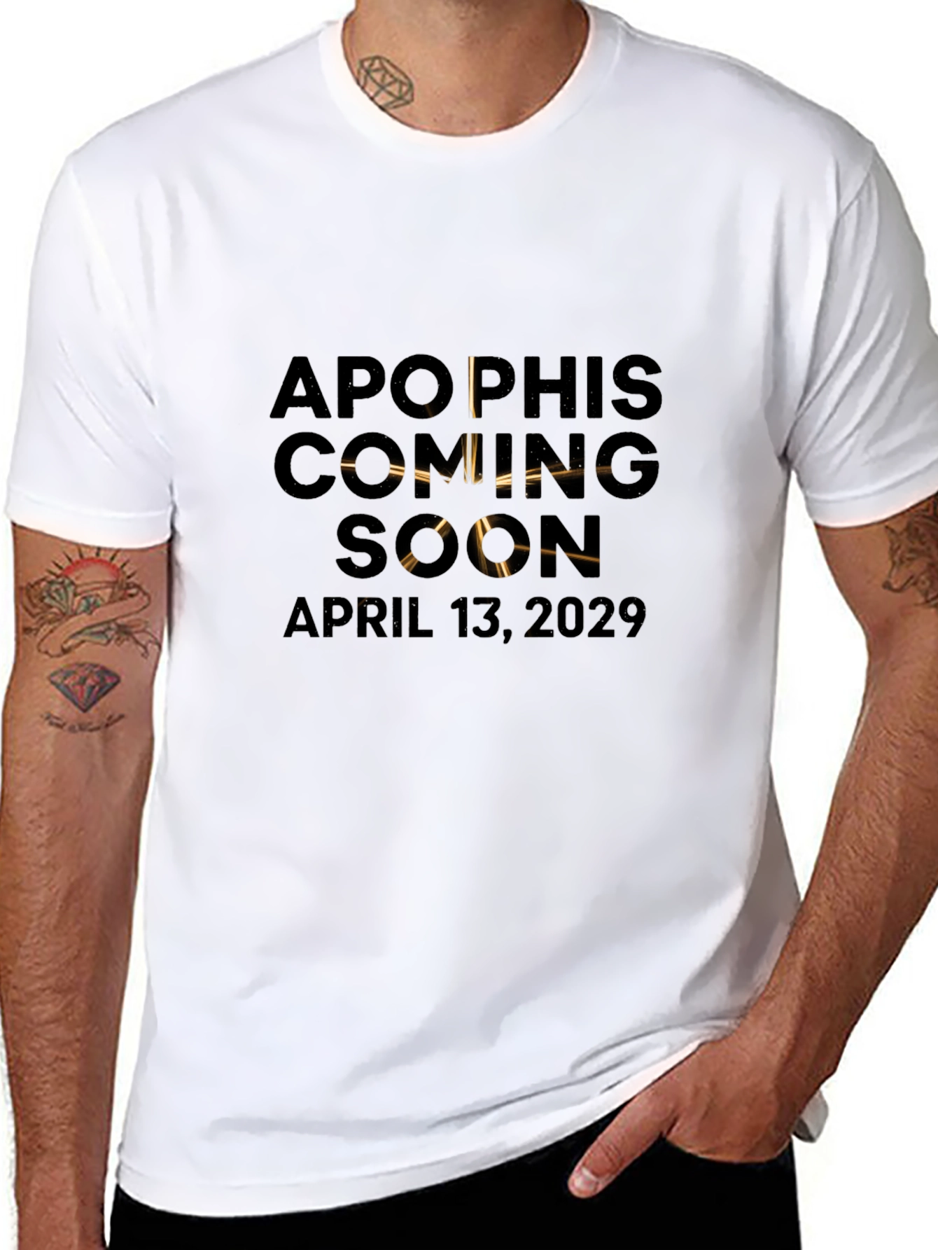 Apophis Coming Soon T-Shirt - April 13 2029