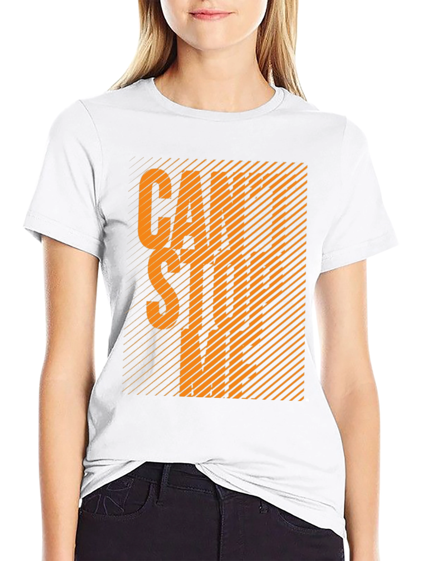 Cant Stop Me Graphic Tee - Black Cotton T-Shirt
