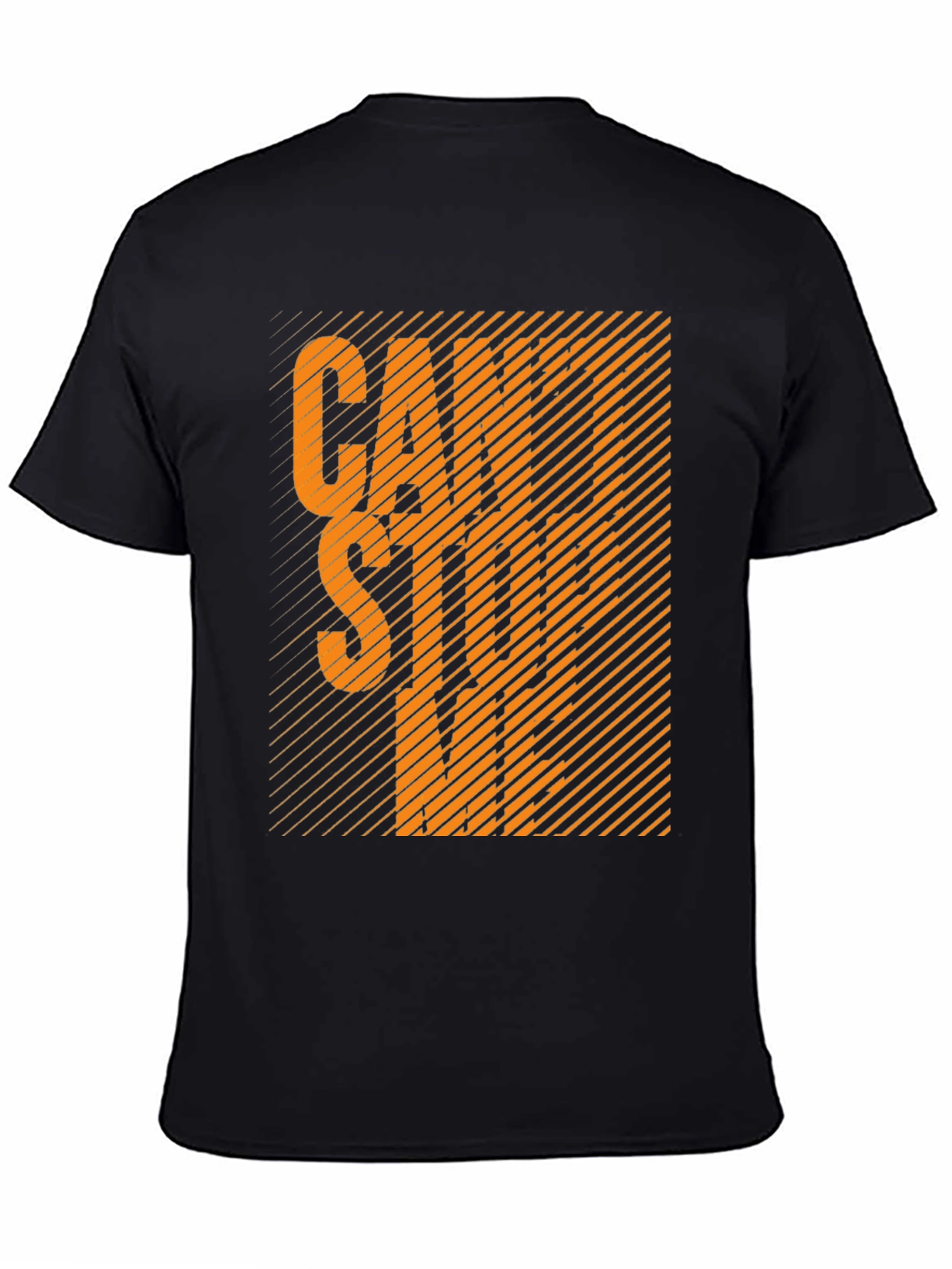 Cant Stop Me Graphic Tee - Black Cotton T-Shirt