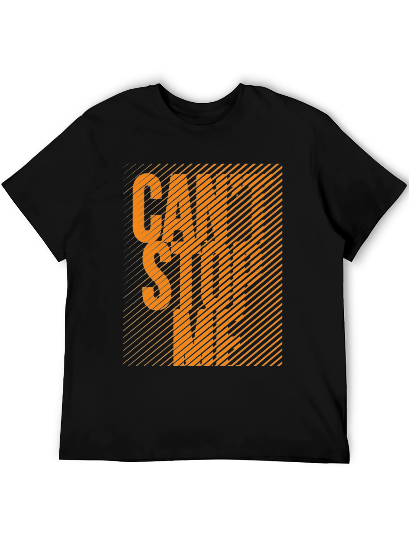 Cant Stop Me Graphic Tee - Black Cotton T-Shirt