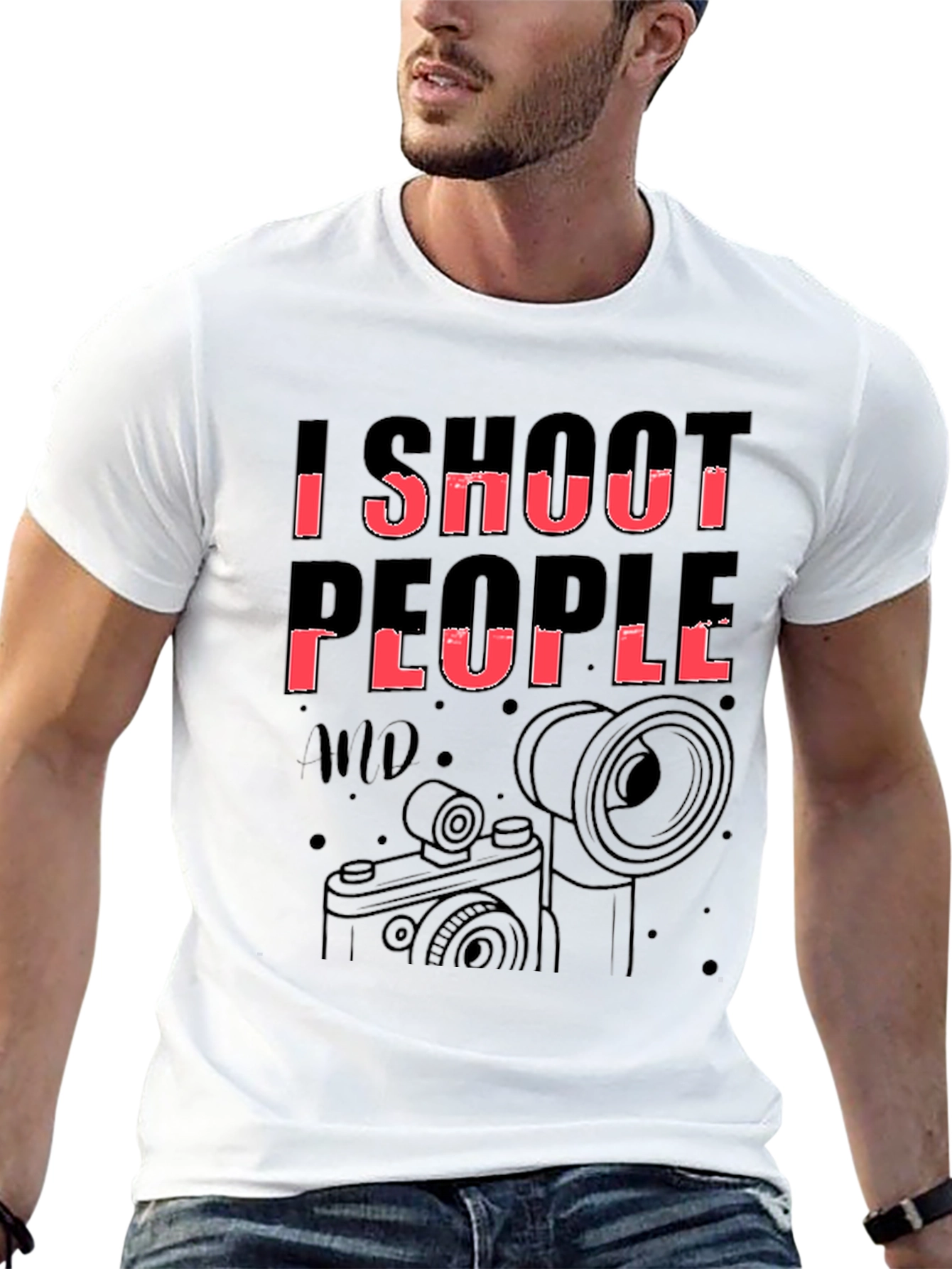 I Shoot People Tee - Photography T-Shirt