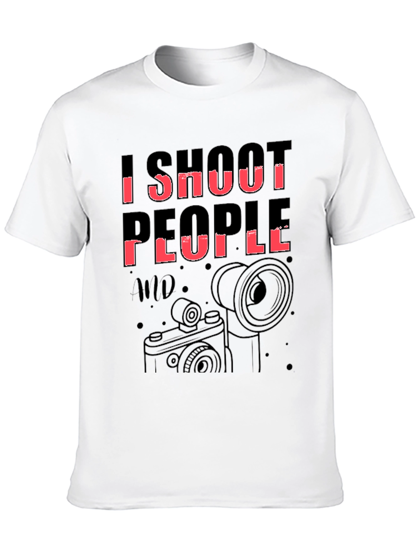 I Shoot People Tee - Photography T-Shirt