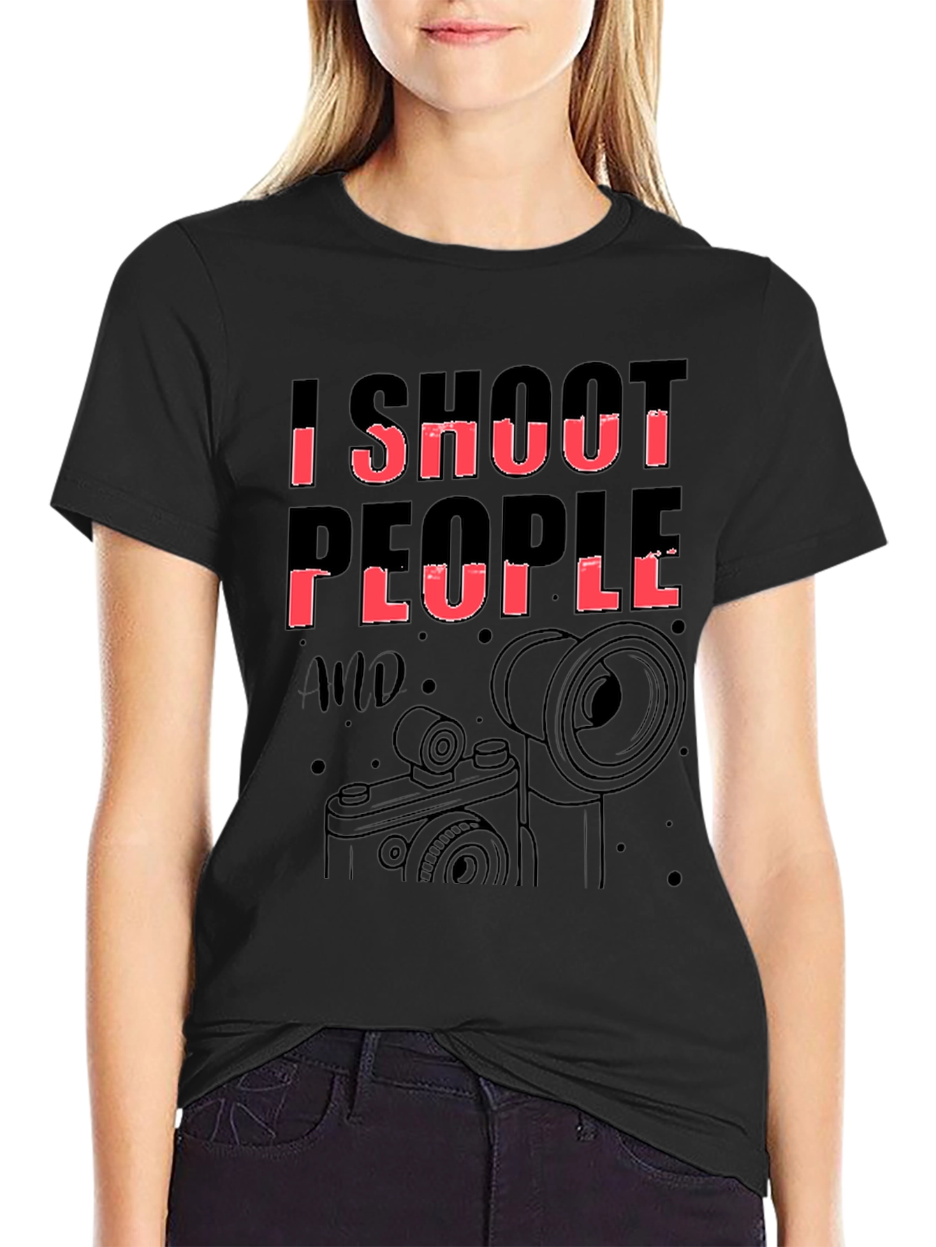 I Shoot People Tee - Photography T-Shirt