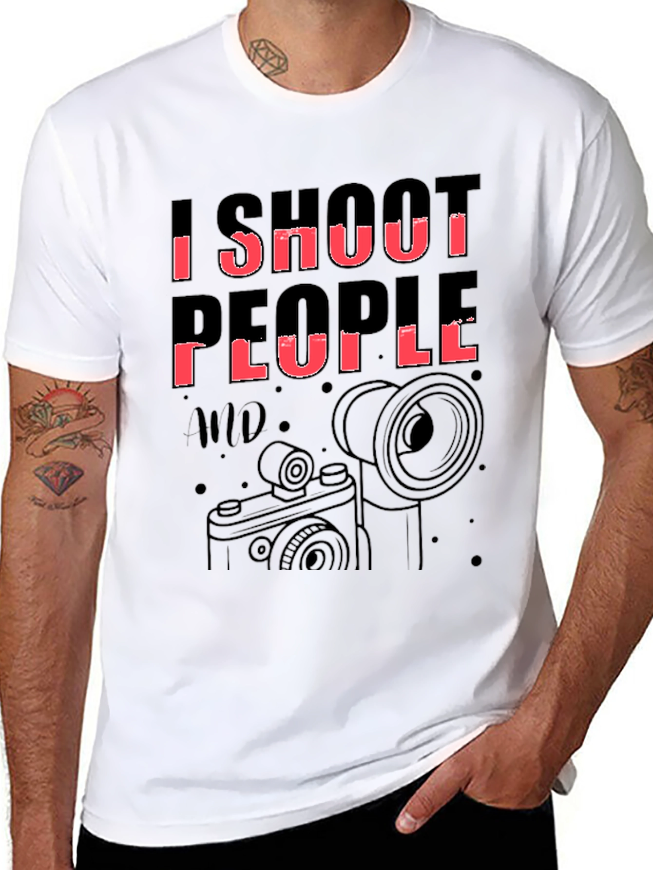 I Shoot People Tee - Photography T-Shirt