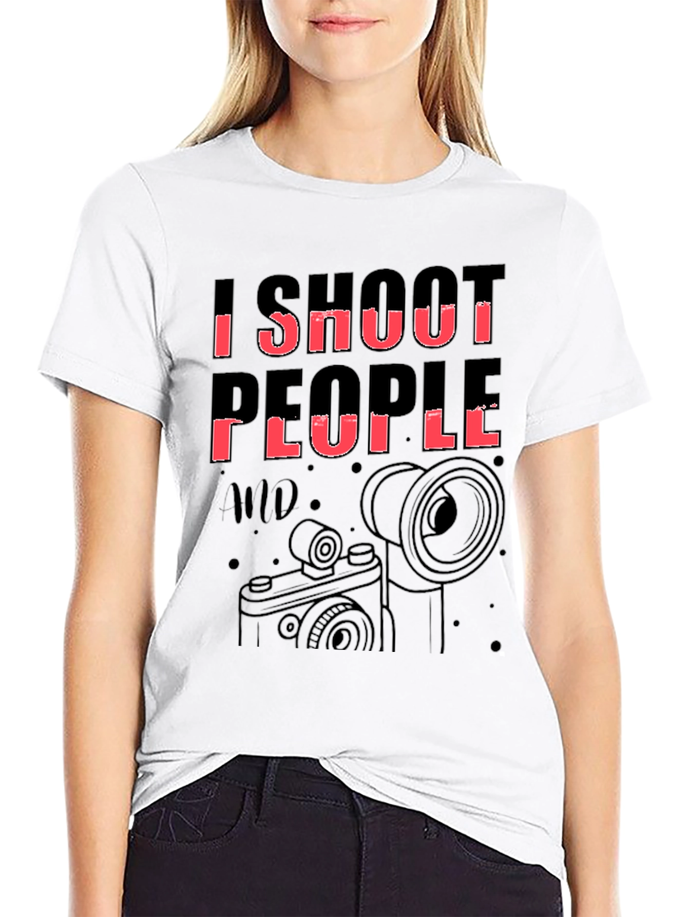 I Shoot People Tee - Photography T-Shirt