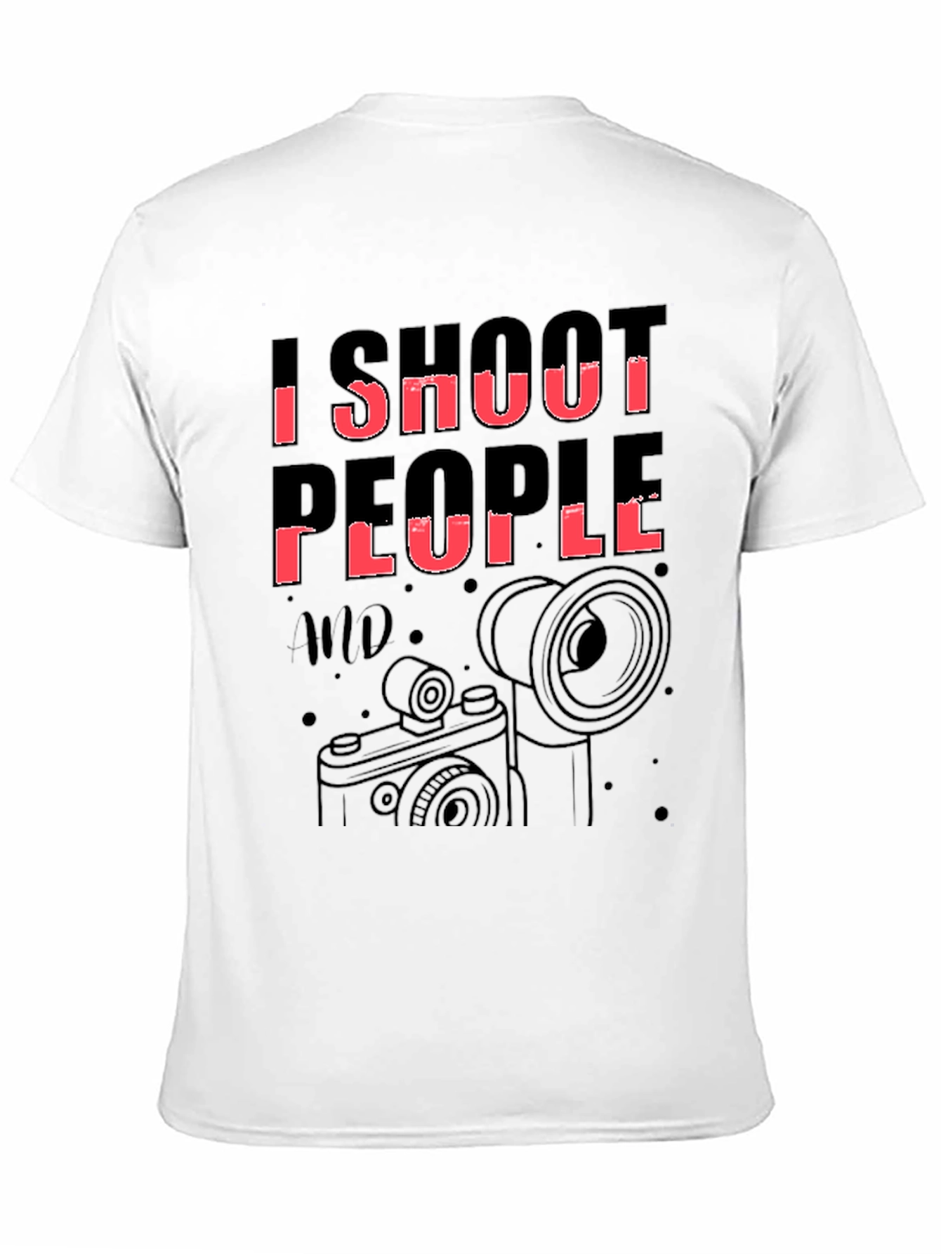 I Shoot People Tee - Photography T-Shirt