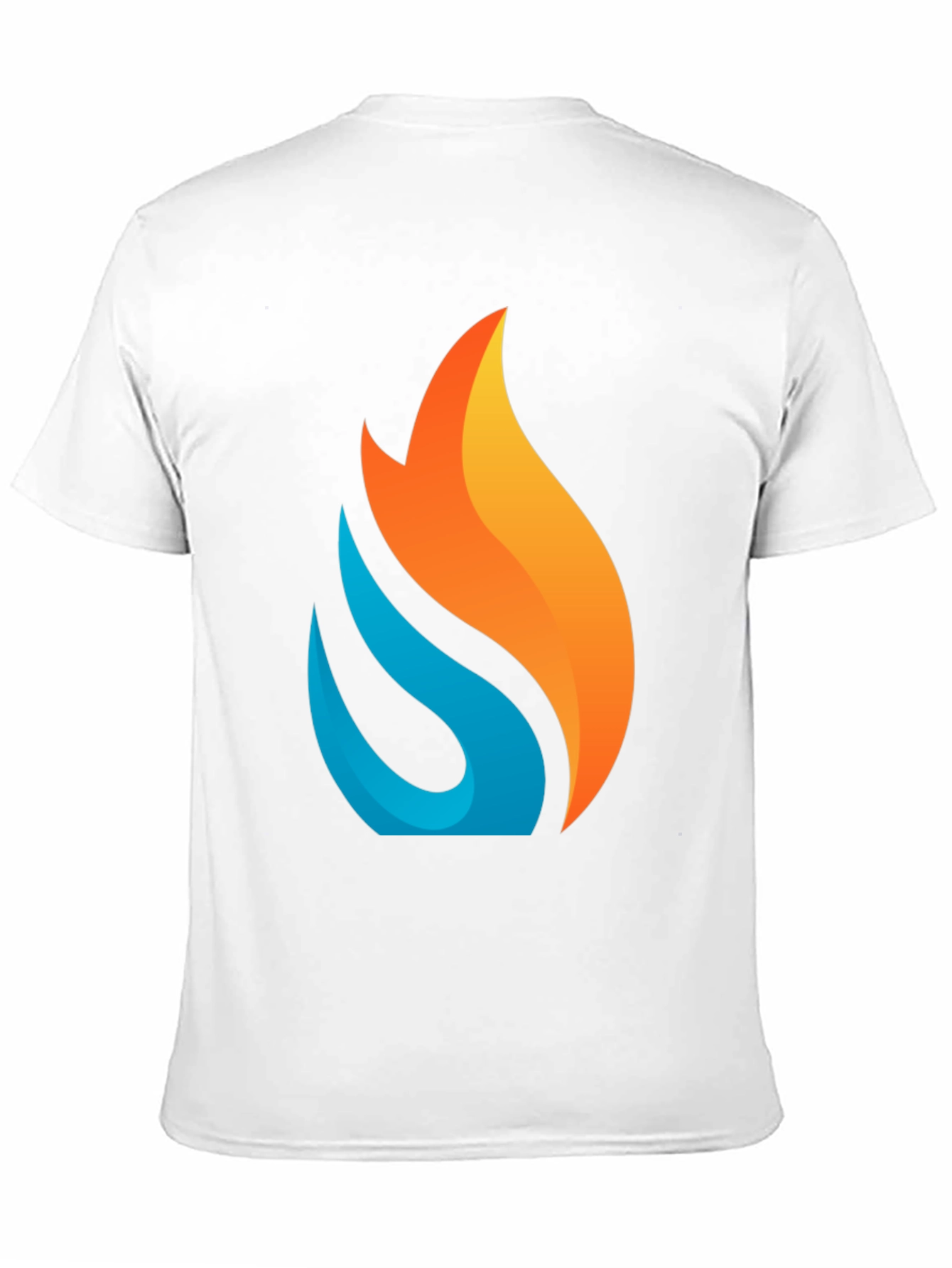 Flame Graphic Black T-Shirt - Modern Design