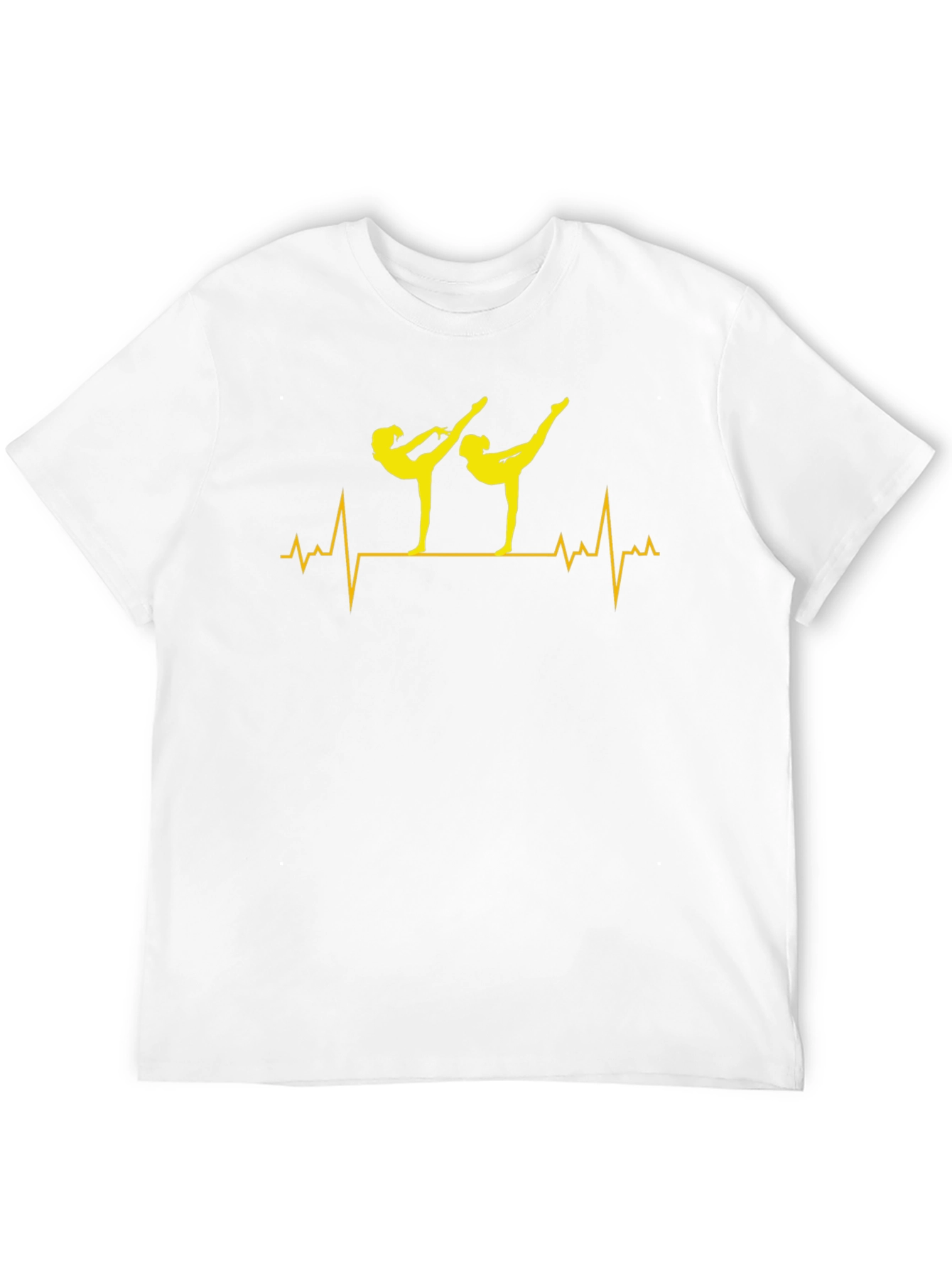 Gymnastics Heartbeat T-Shirt - Black