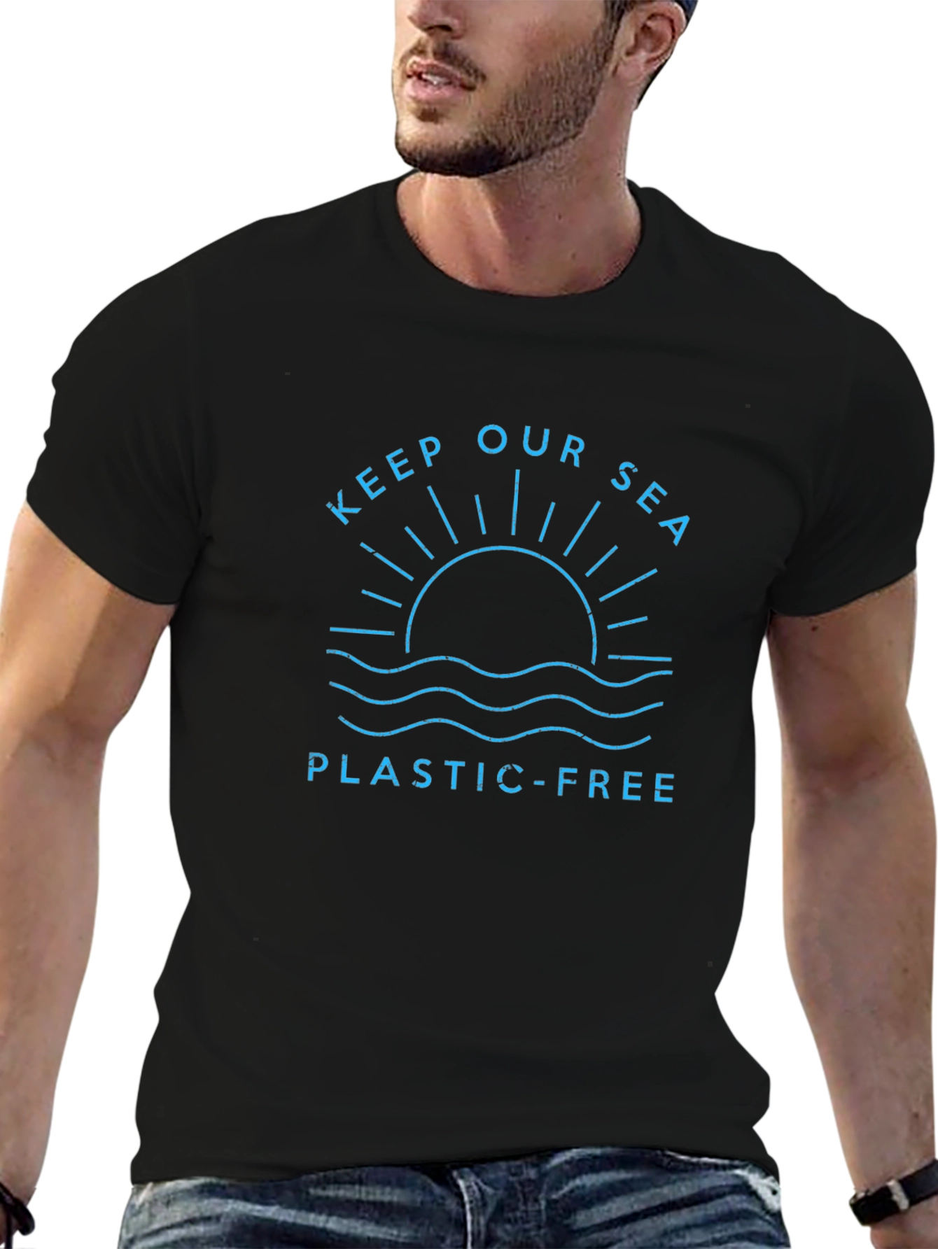 Eco-Friendly Keep Our Sea Plastic-Free T-Shirt