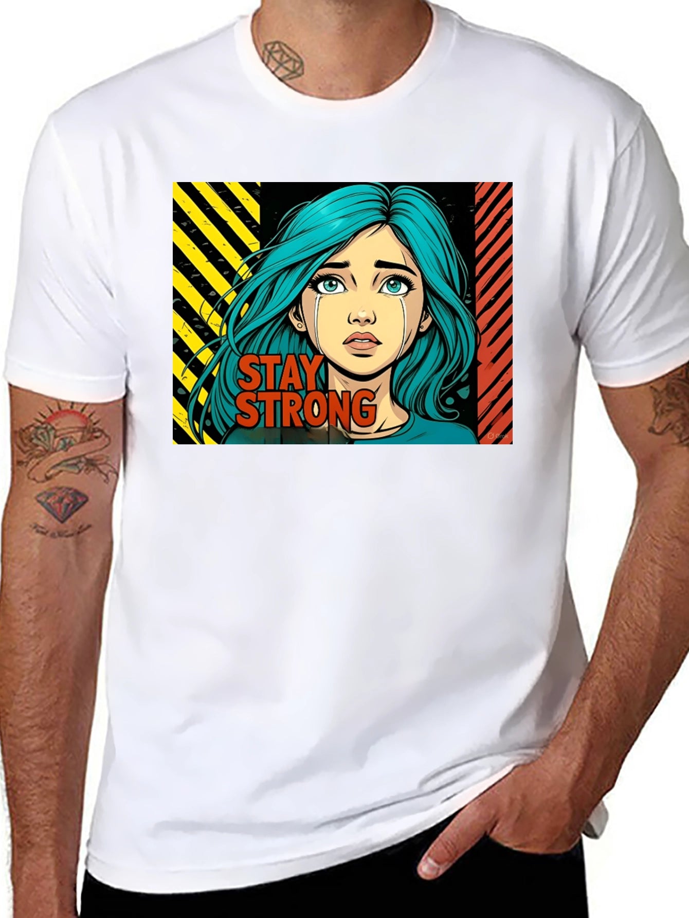 Stay Strong Graphic Tee - Unisex Comfort