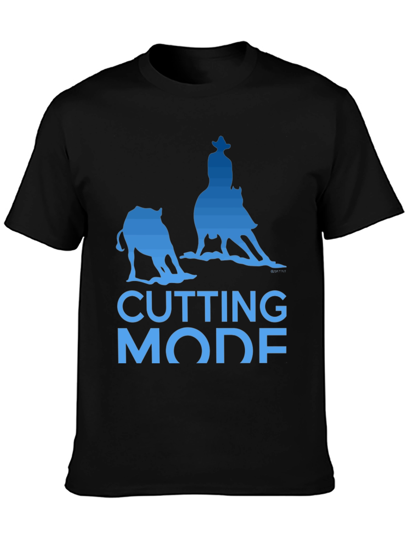 Cutting Horse Mode Graphic T-Shirt