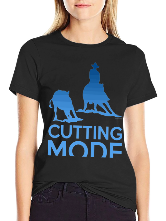 Cutting Horse Mode Graphic T-Shirt