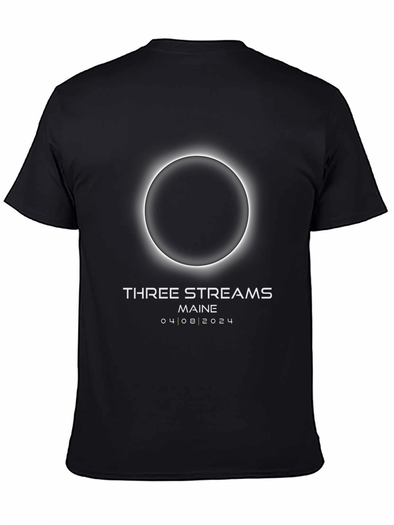 Three Streams Maine 2024 Eclipse T-Shirt