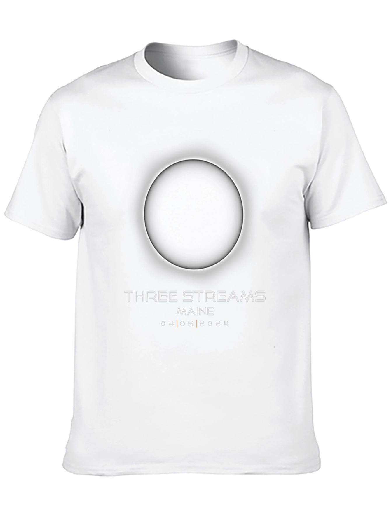 Three Streams Maine 2024 Eclipse T-Shirt