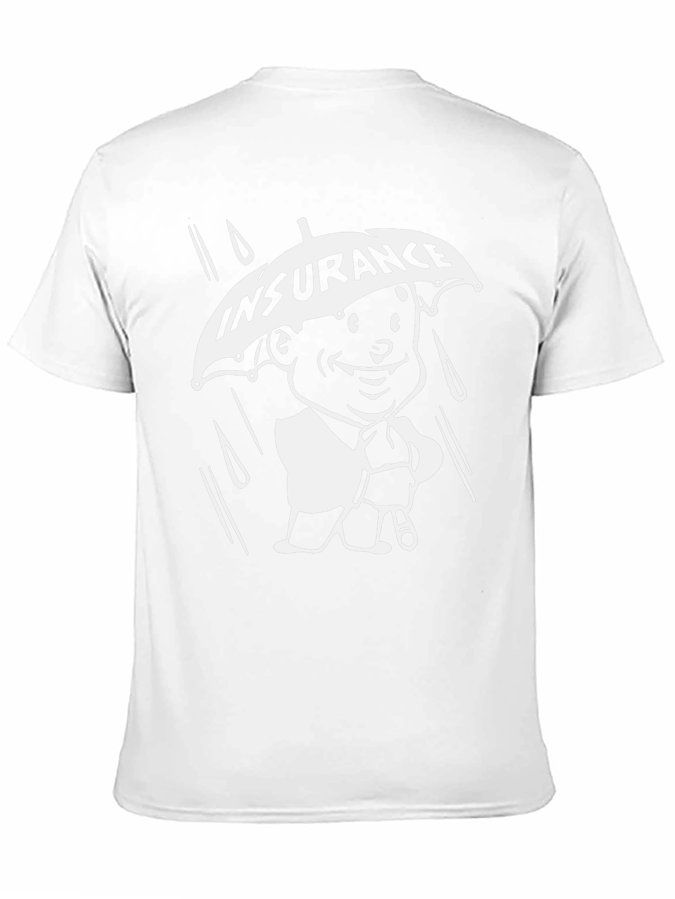 Insurance Cartoon Graphic T-Shirt