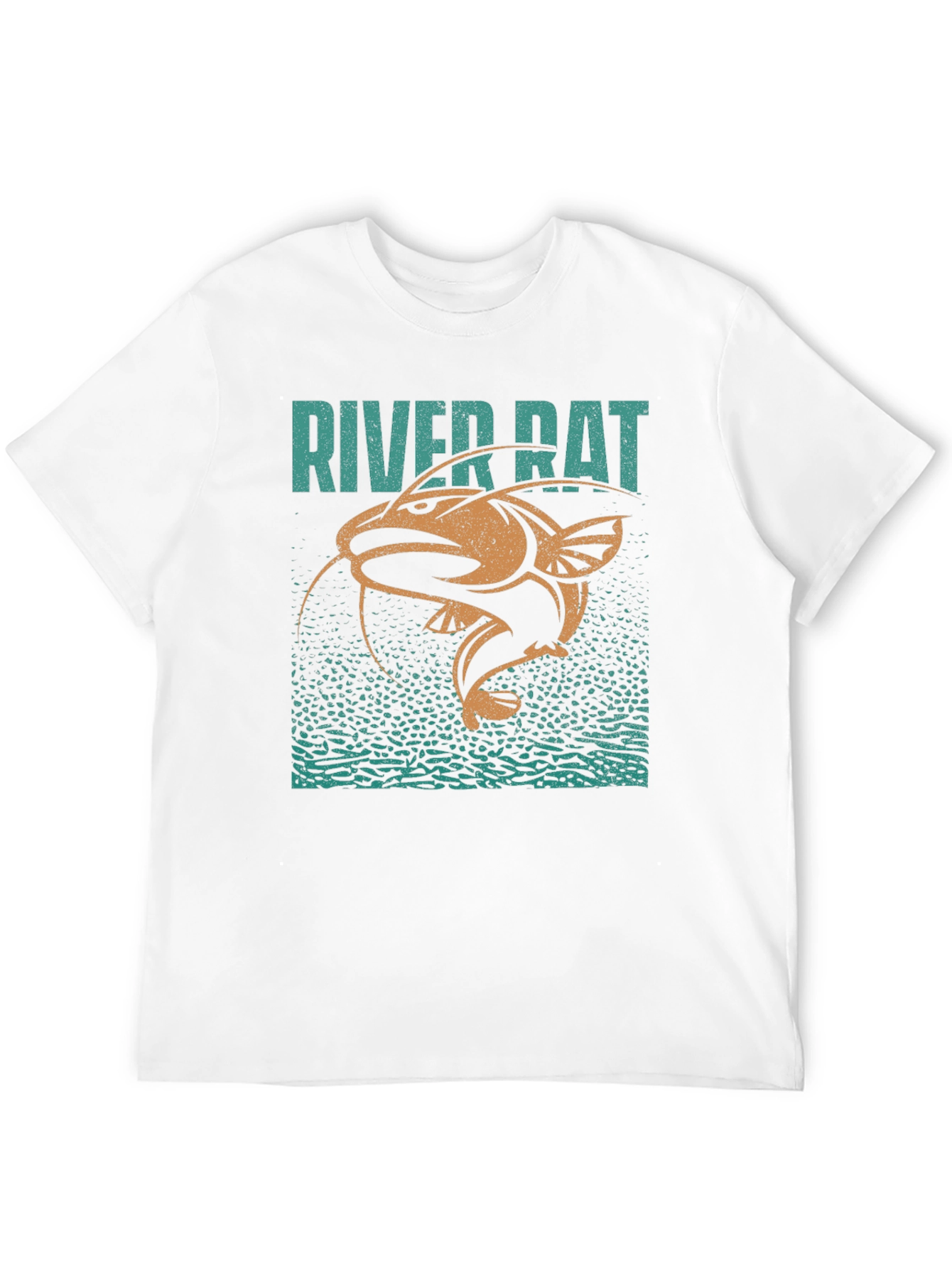 River Rat Graphic Tee - Angler Design