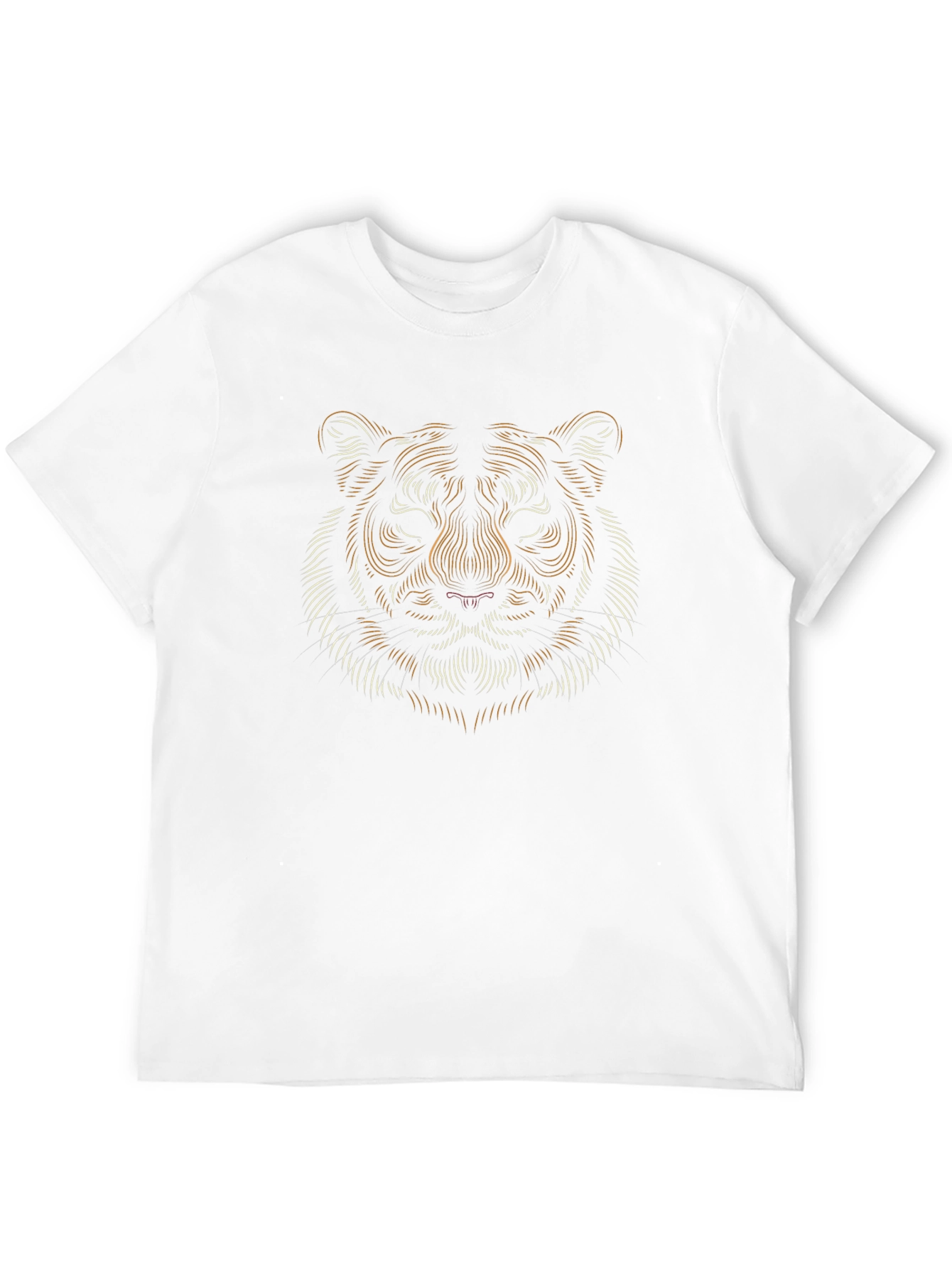 Tiger Graphic Print Black T-Shirt