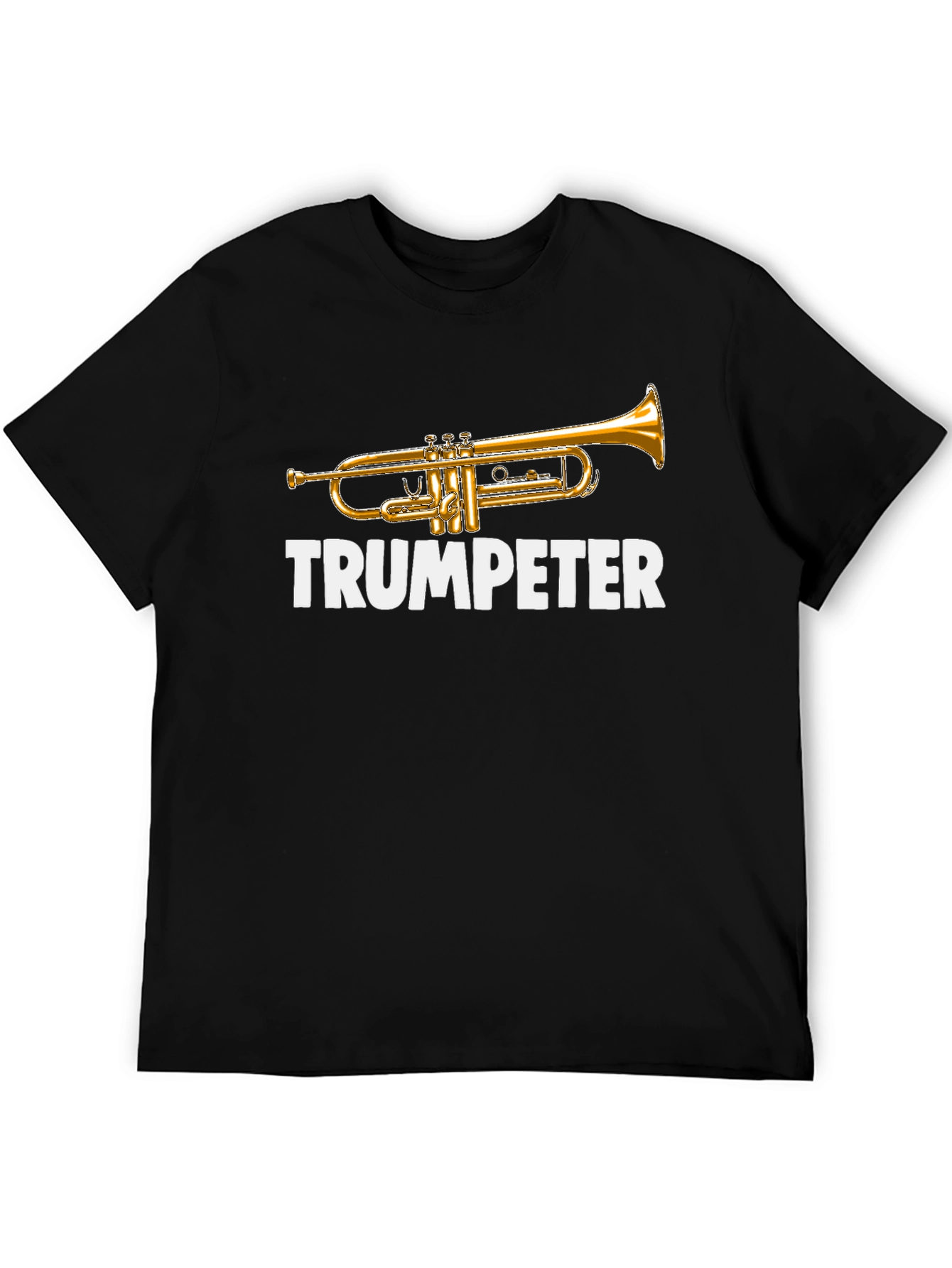 Trumpeter T-Shirt: Musical Instrument Tee