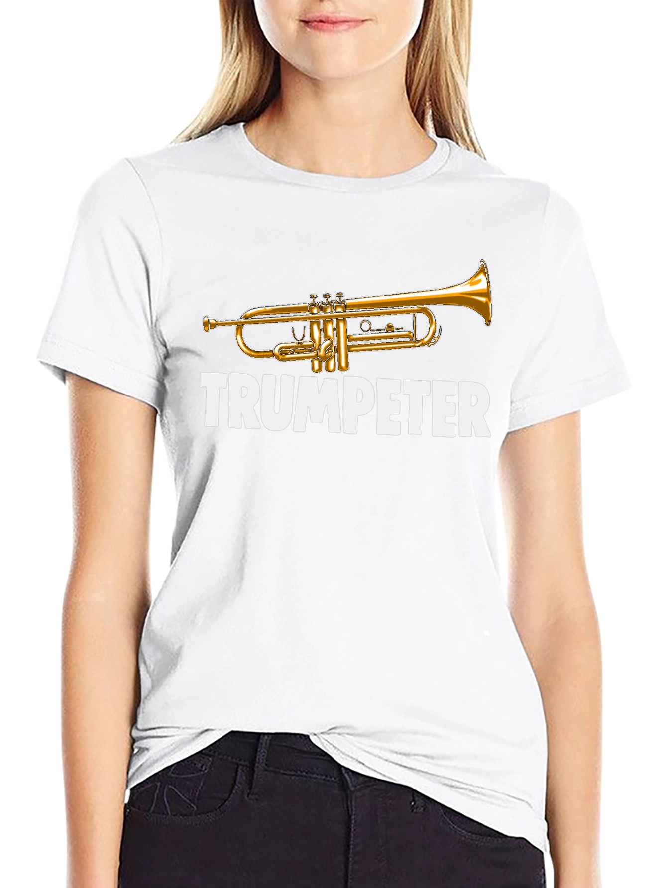 Trumpeter T-Shirt: Musical Instrument Tee