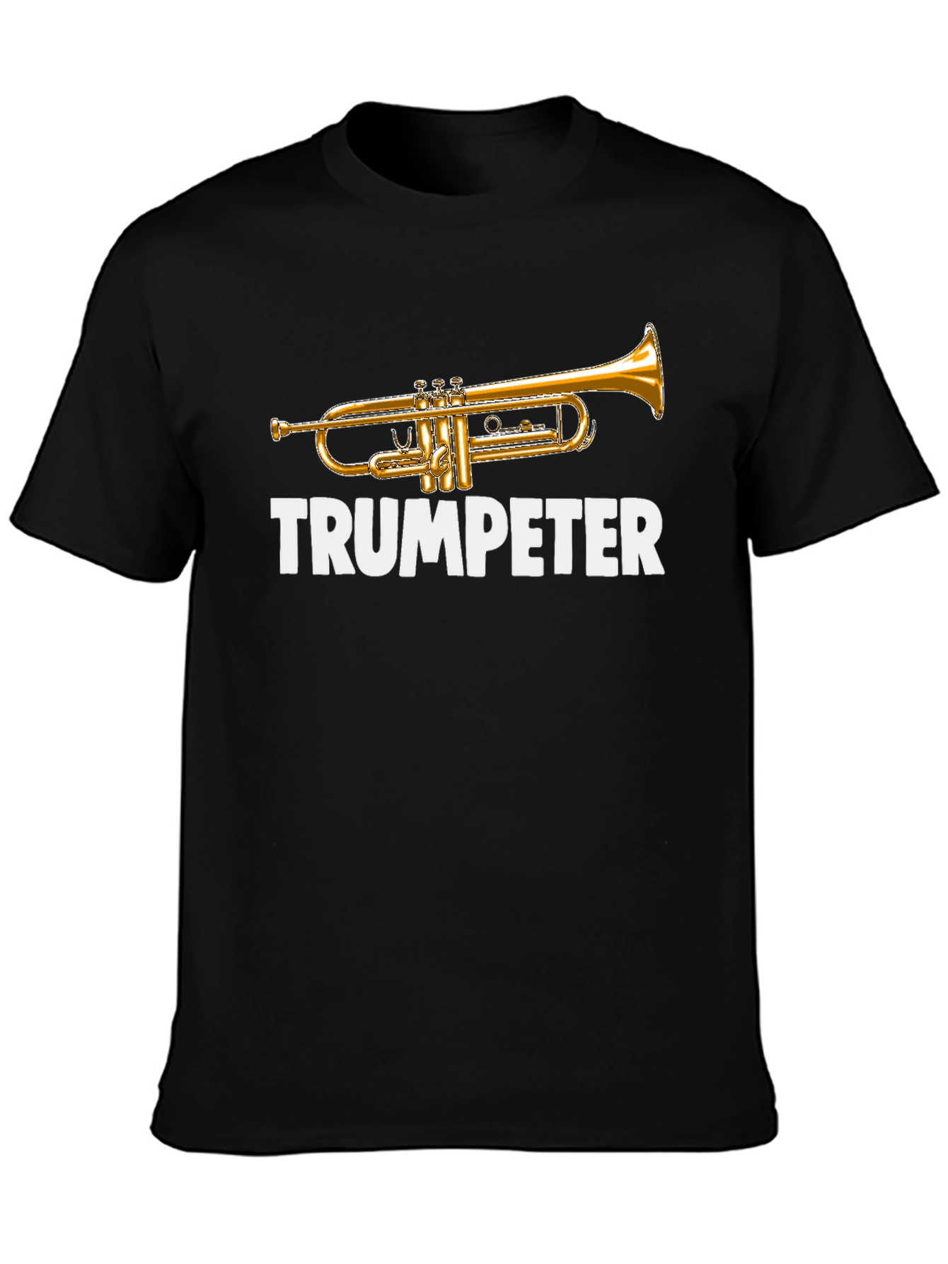 Trumpeter T-Shirt: Musical Instrument Tee