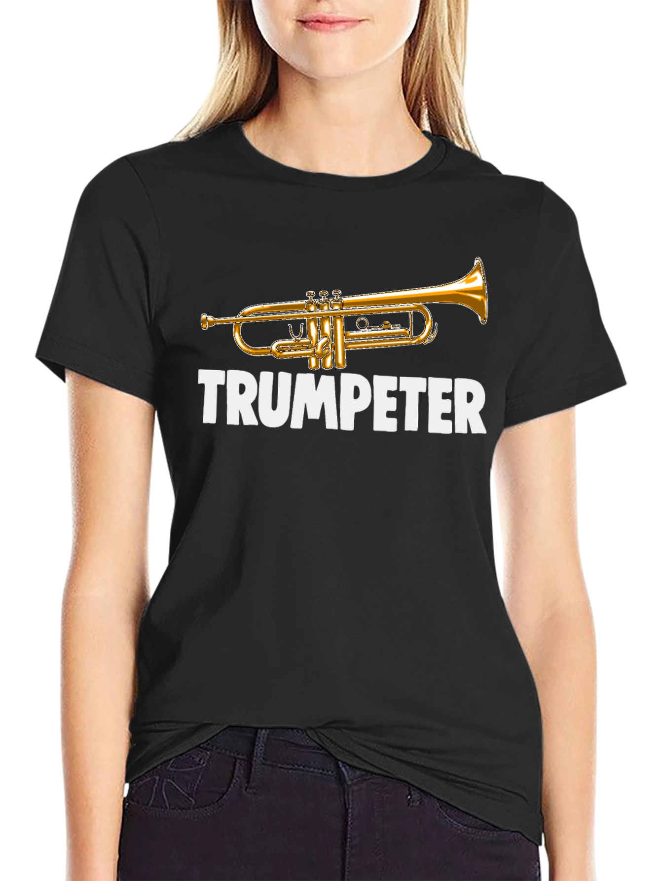 Trumpeter T-Shirt: Musical Instrument Tee