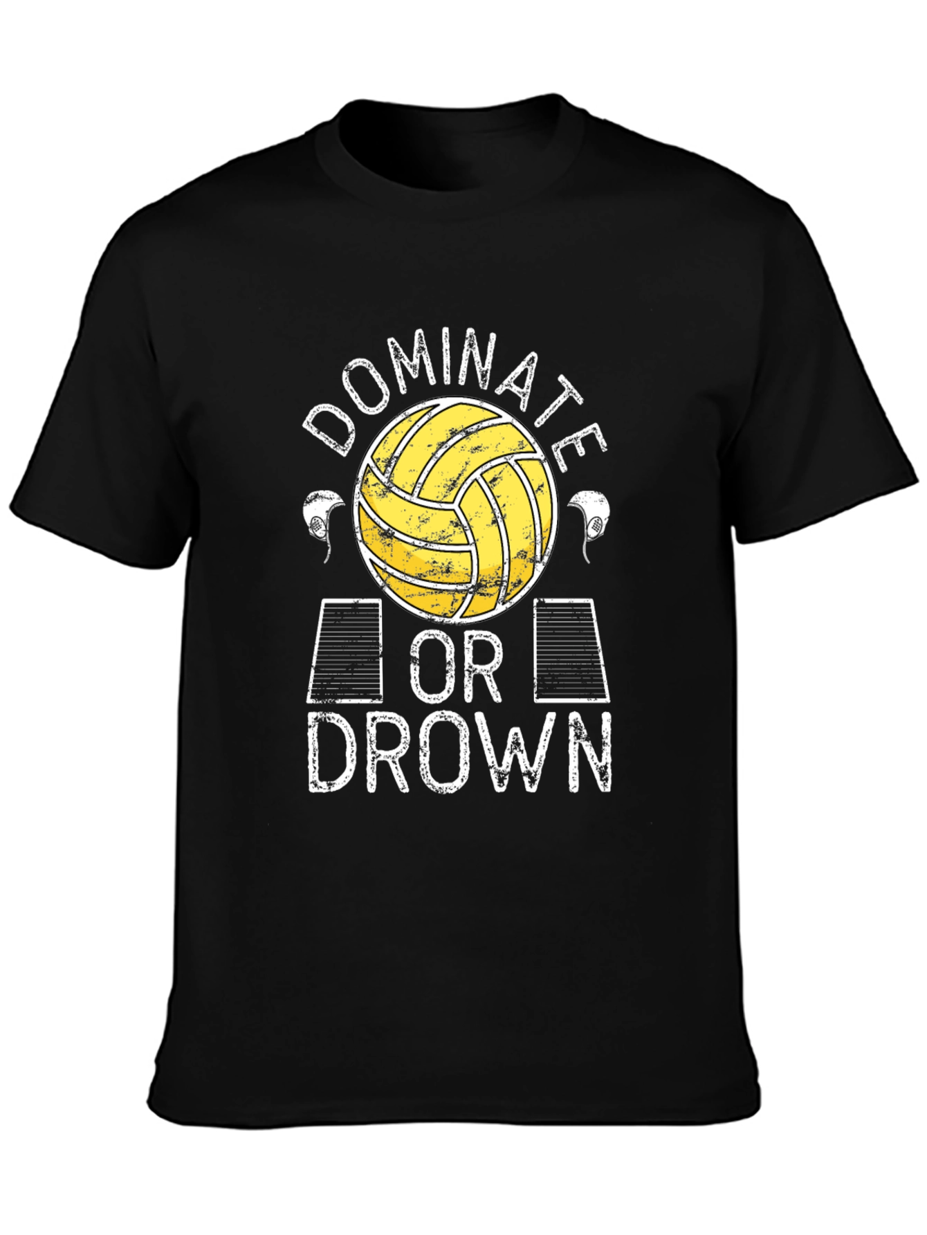 Dominate or Drown Water Polo Graphic Tee