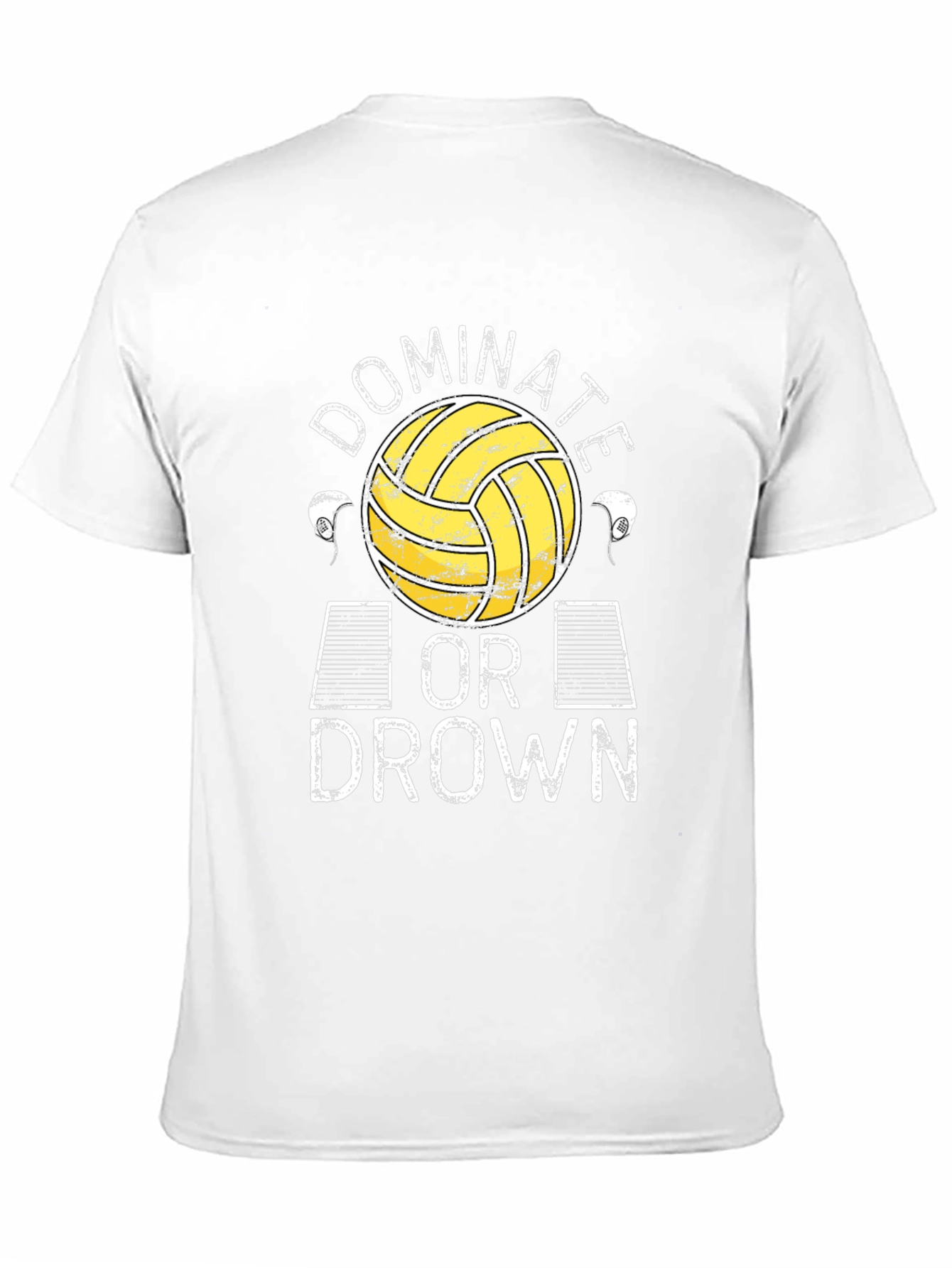 Dominate or Drown Water Polo Graphic Tee