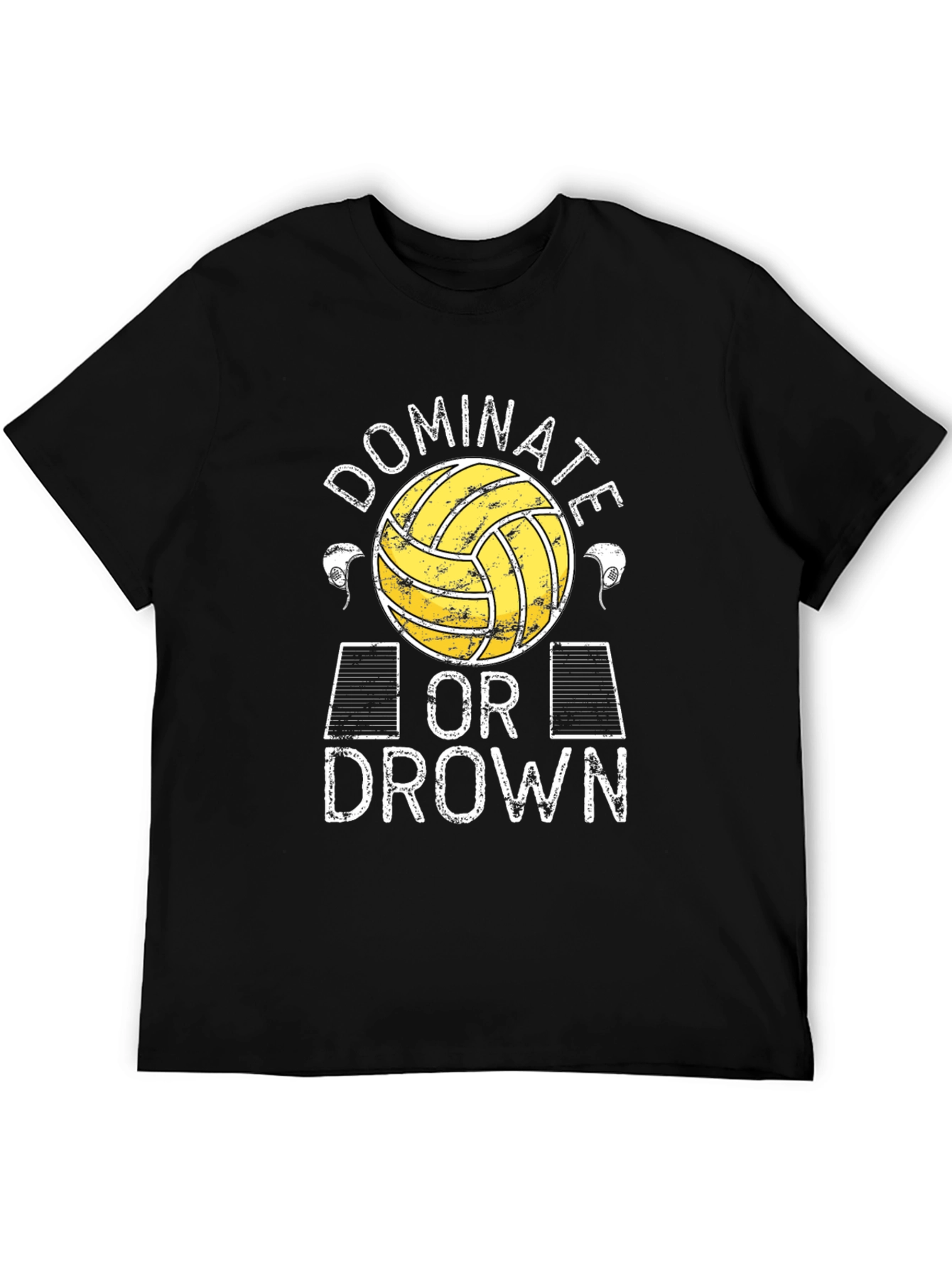 Dominate or Drown Water Polo Graphic Tee