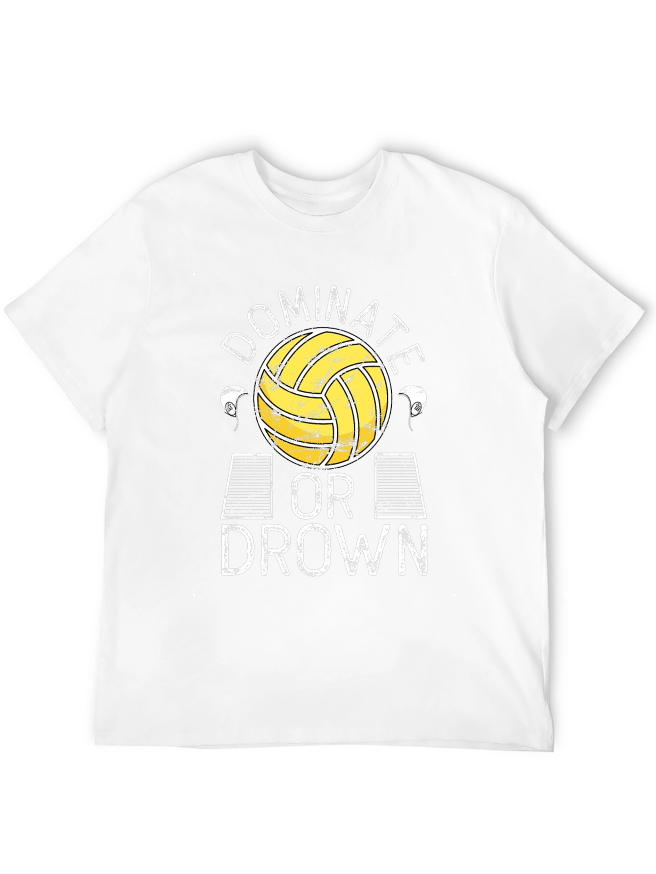 Dominate or Drown Water Polo Graphic Tee