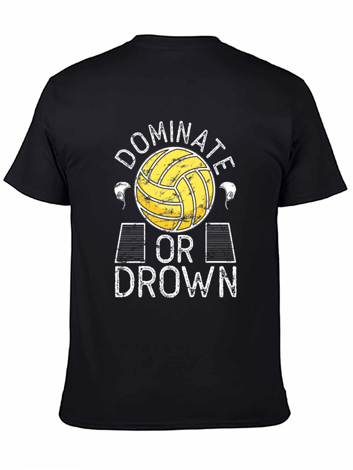 Dominate or Drown Water Polo Graphic Tee