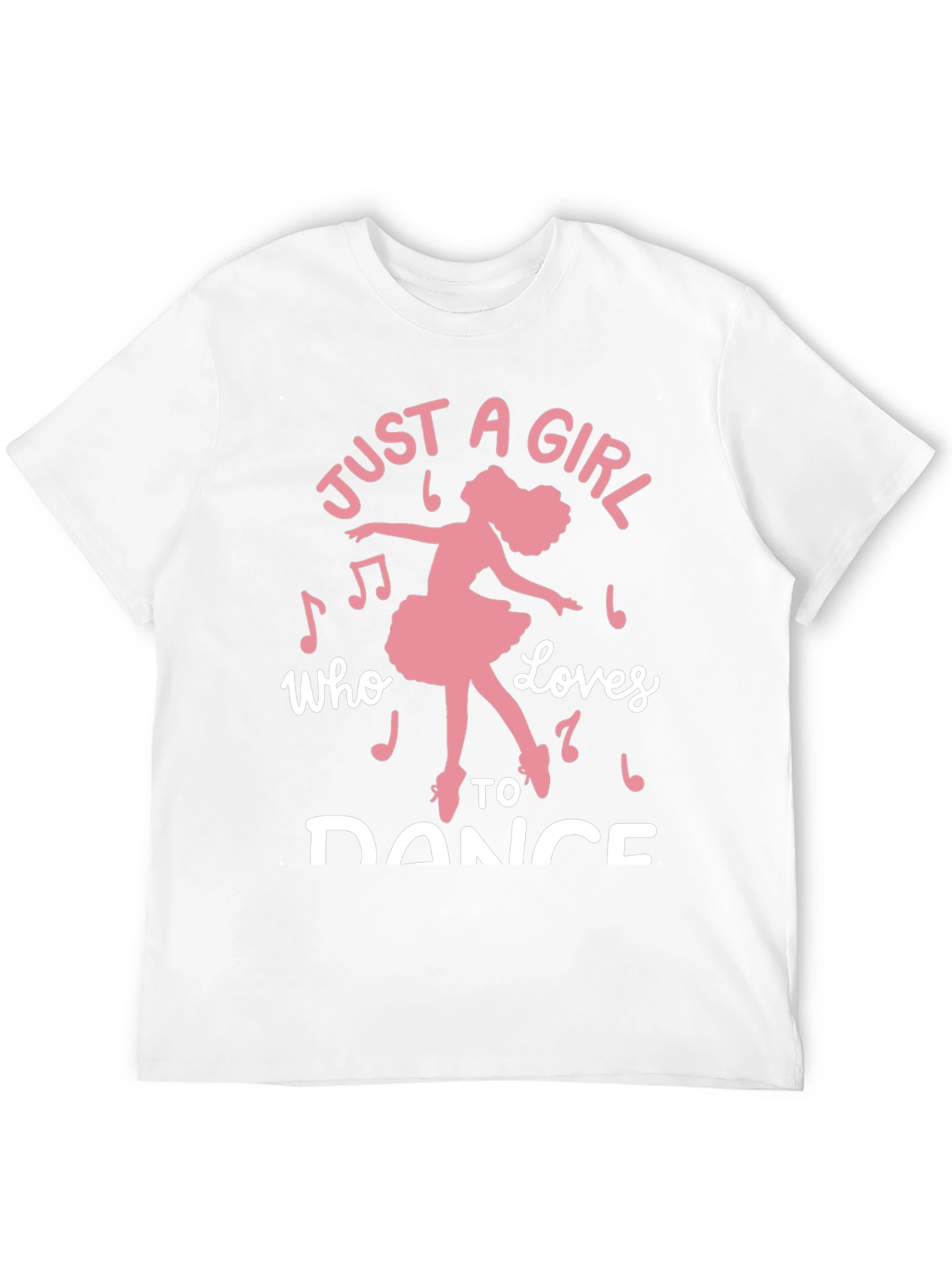 Just a Girl Who Loves to Dance Graphic Tee