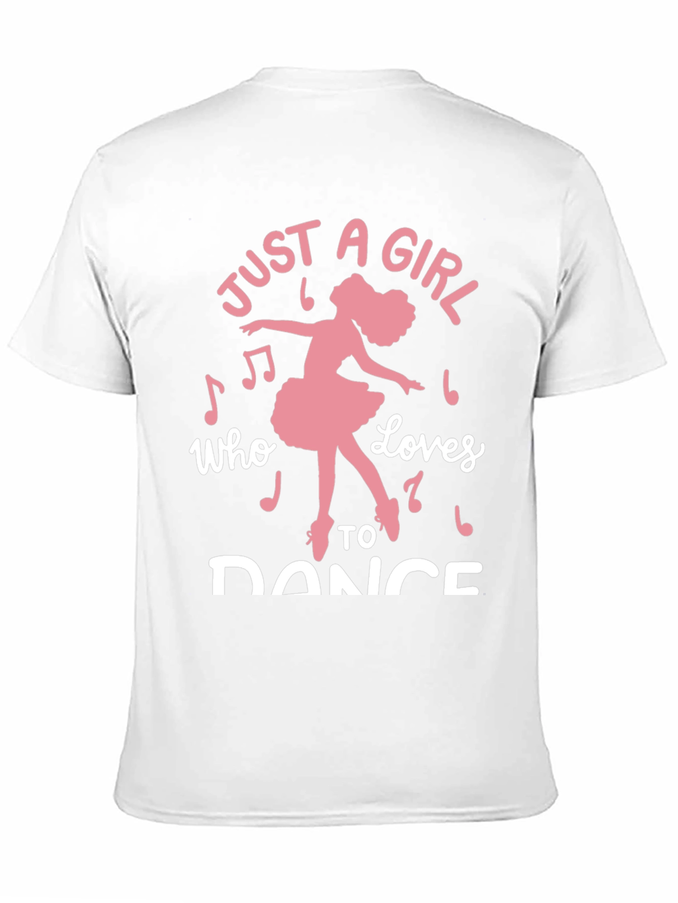 Just a Girl Who Loves to Dance Graphic Tee
