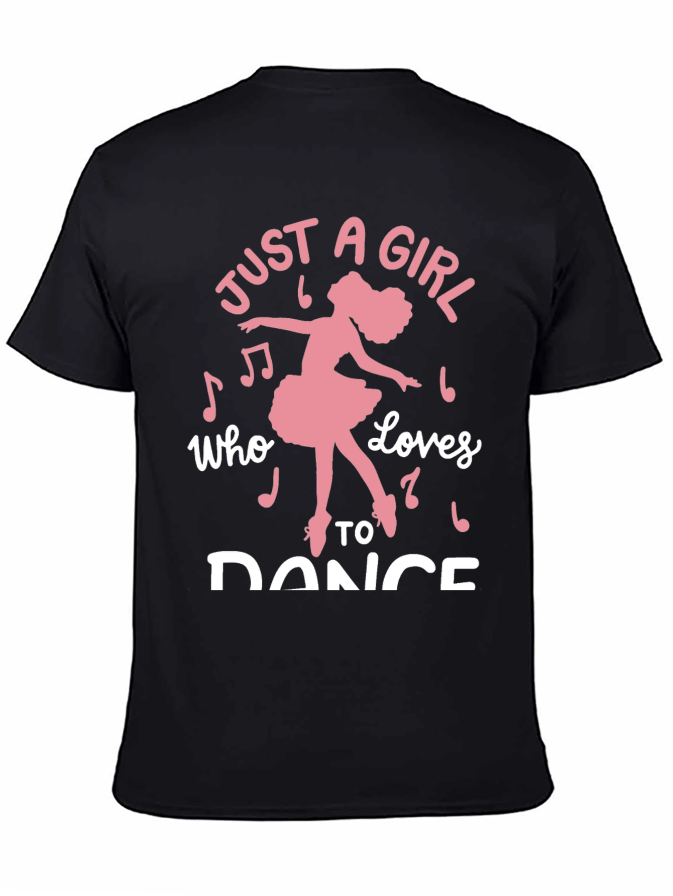 Just a Girl Who Loves to Dance Graphic Tee