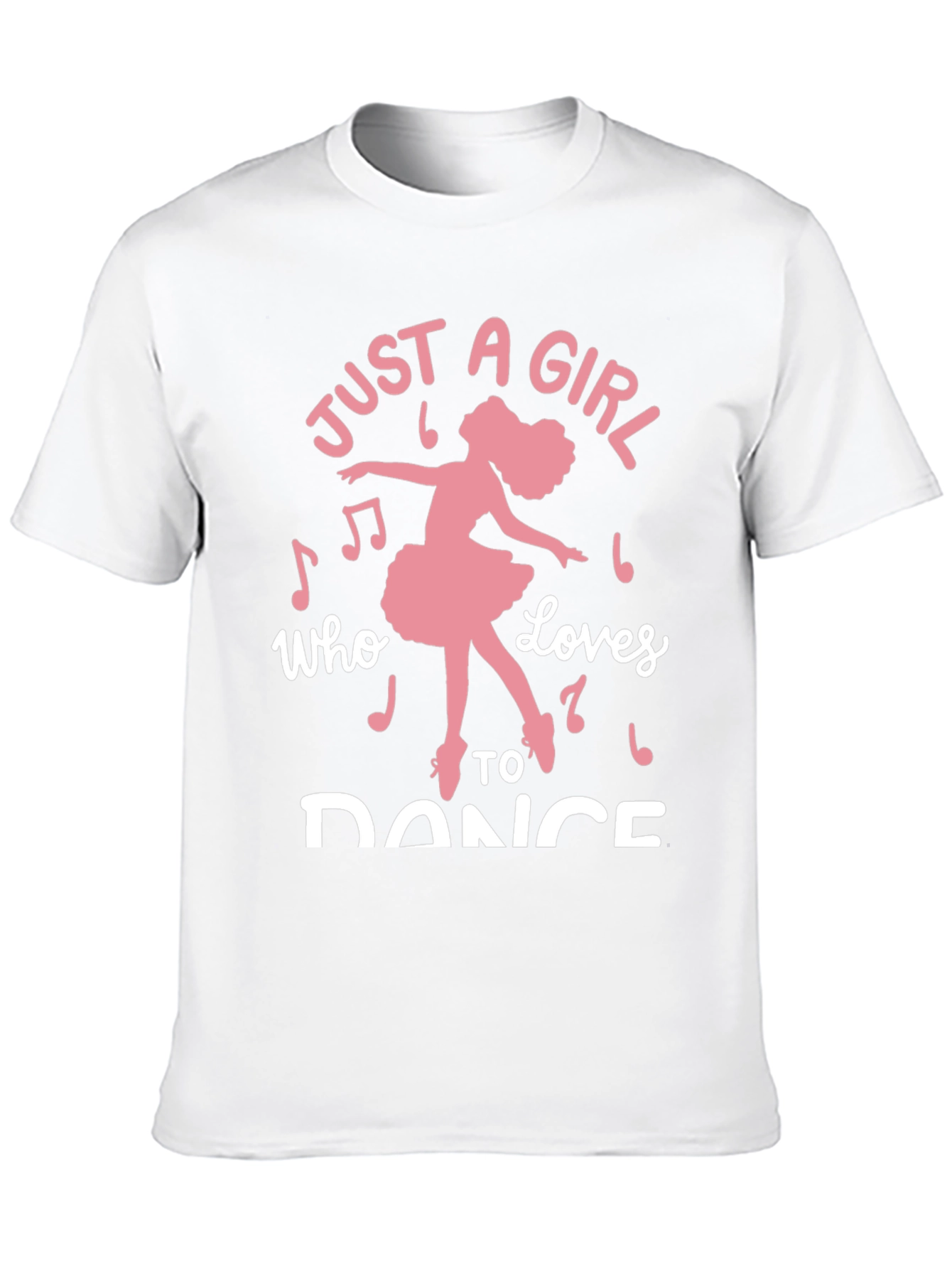 Just a Girl Who Loves to Dance Graphic Tee