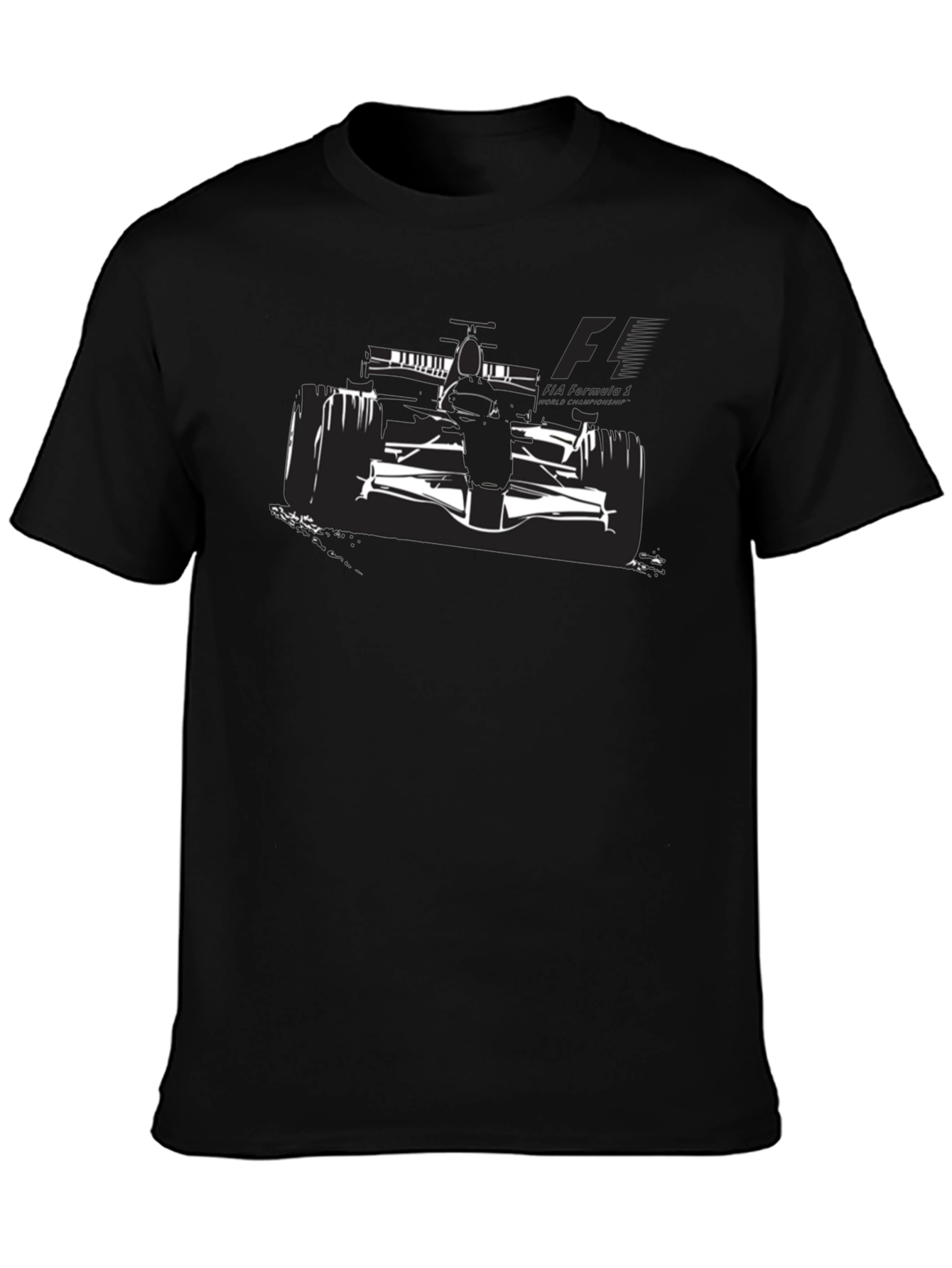 Formula 1 Racing Car Graphic T-Shirt