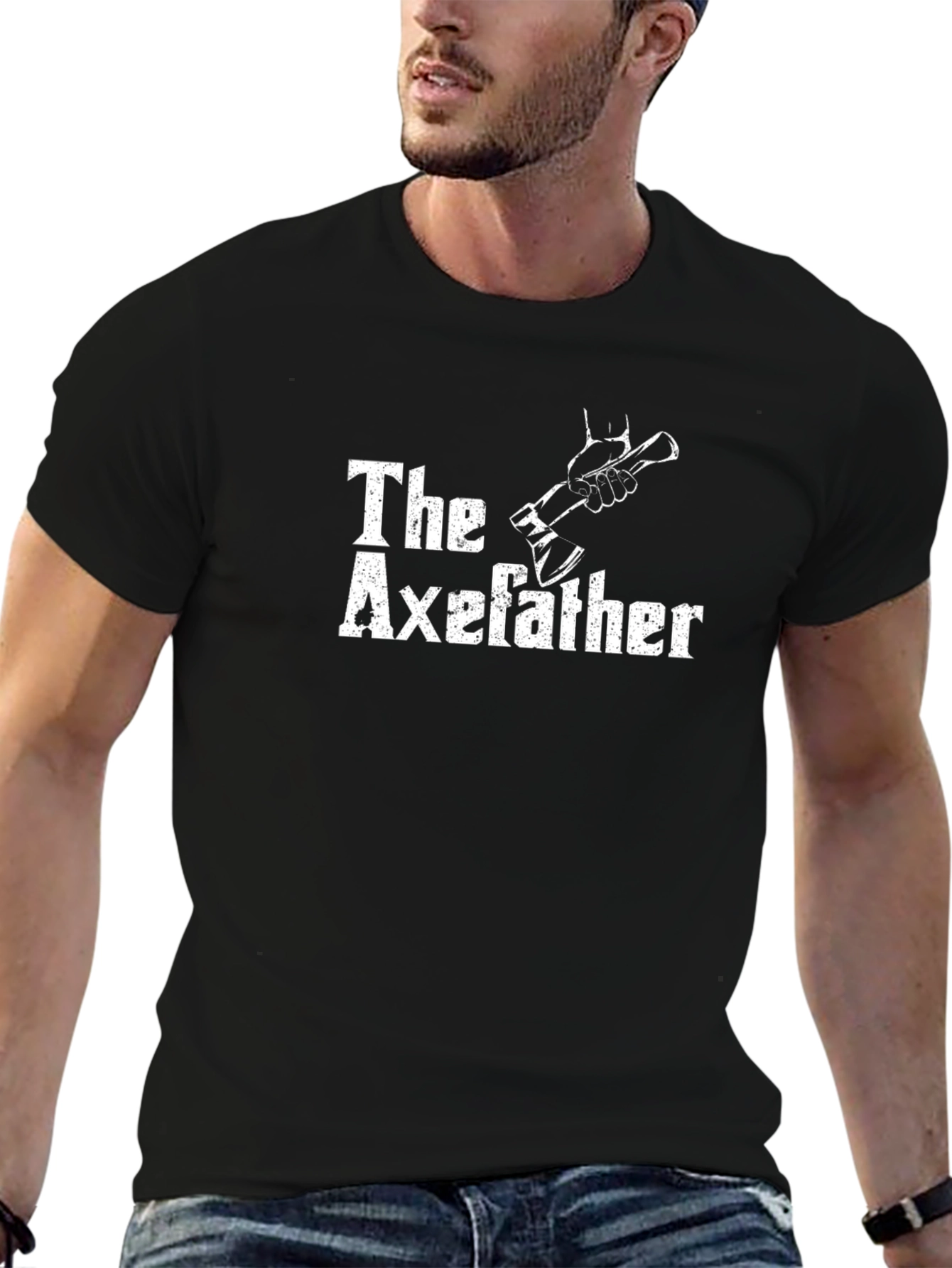 The Axefather Funny Graphic T-Shirt
