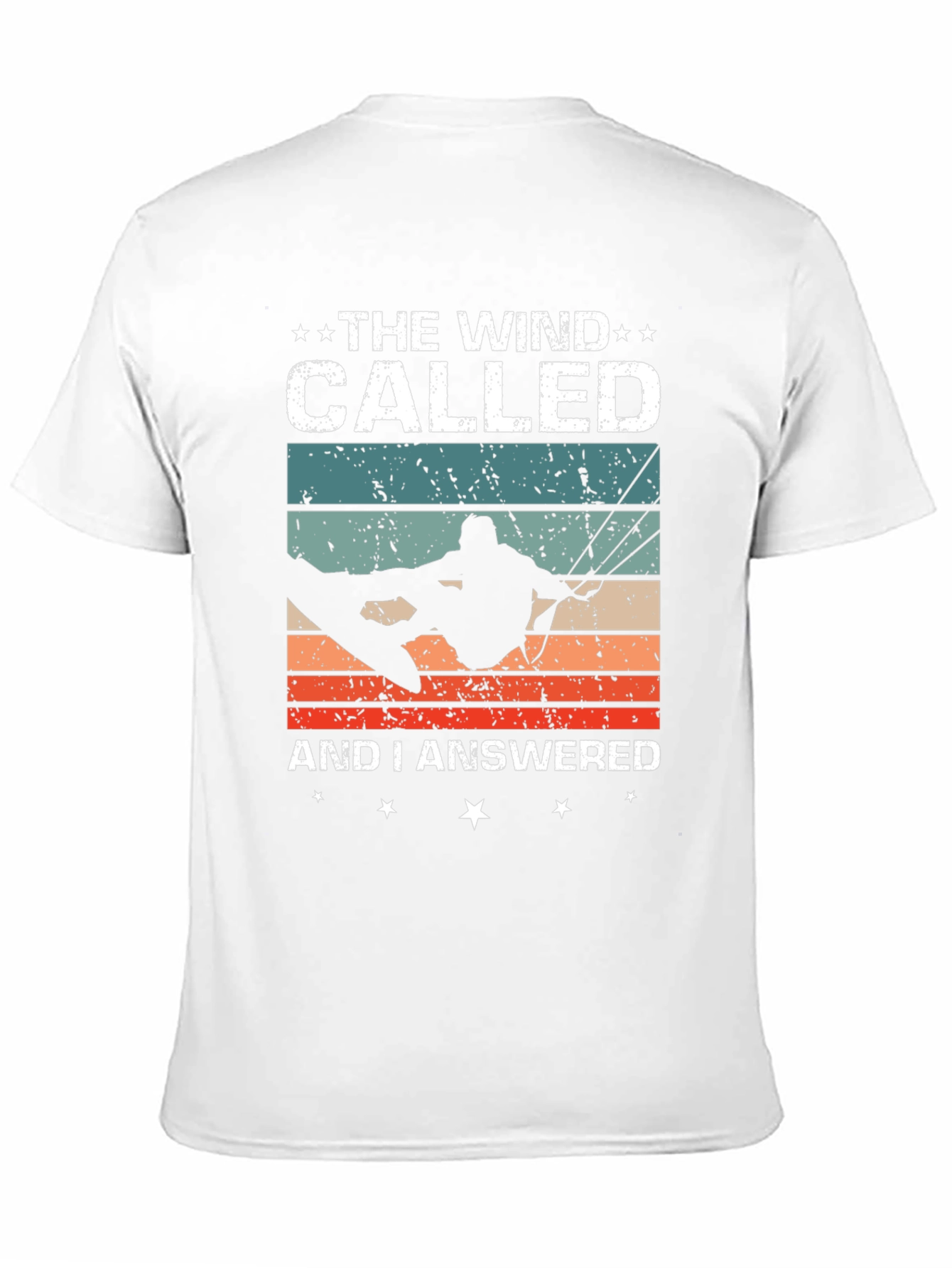 The Wind Called and I Answered Kiteboarding T-Shirt