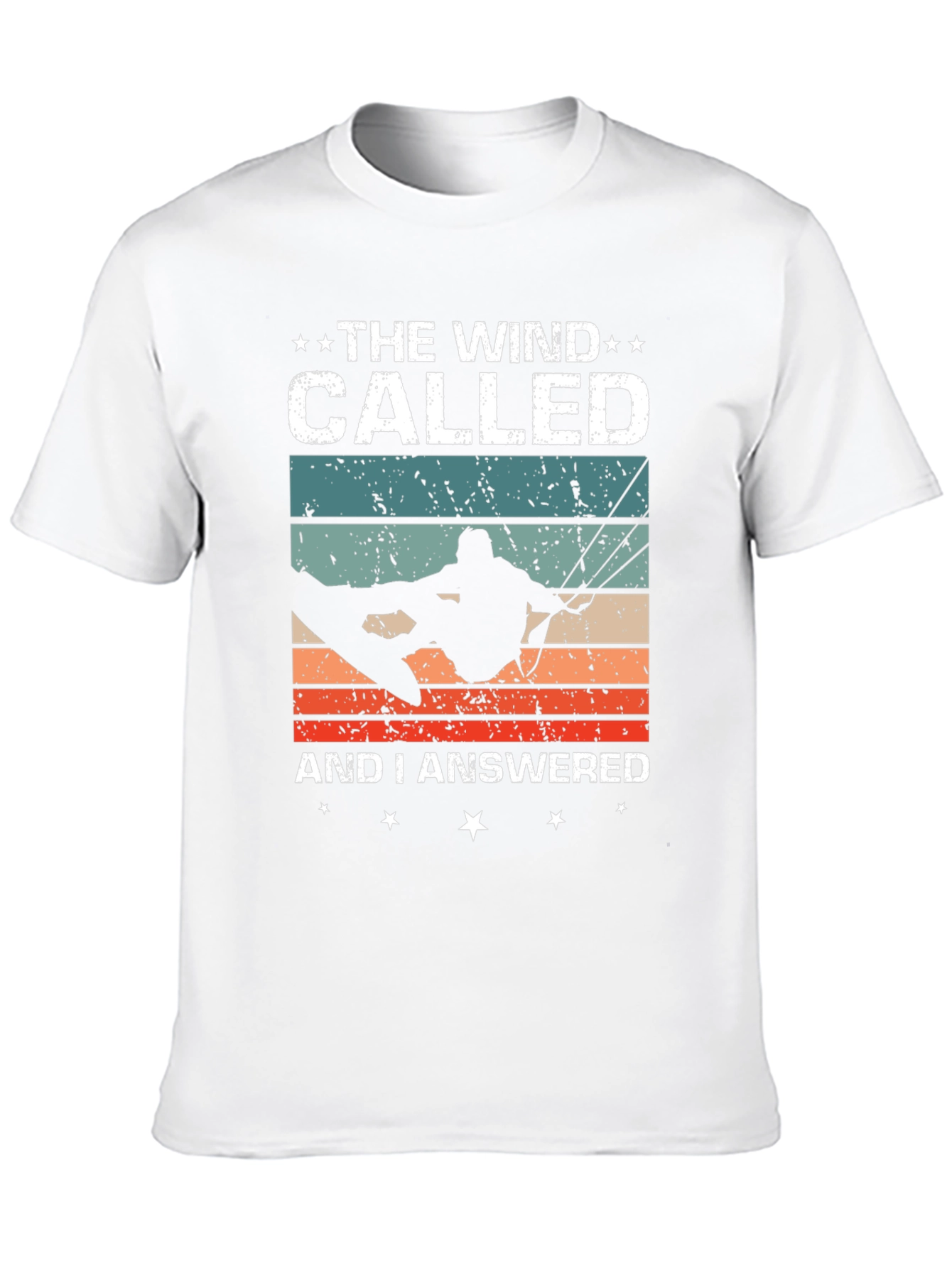 The Wind Called and I Answered Kiteboarding T-Shirt