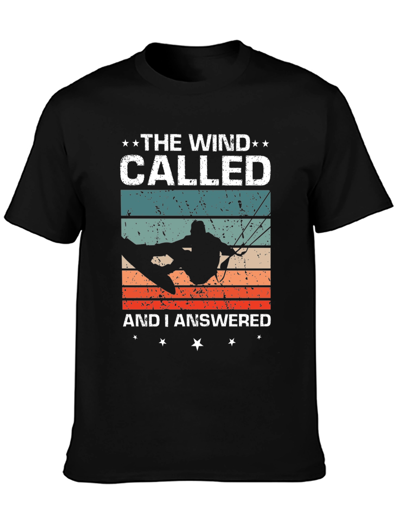The Wind Called and I Answered Kiteboarding T-Shirt