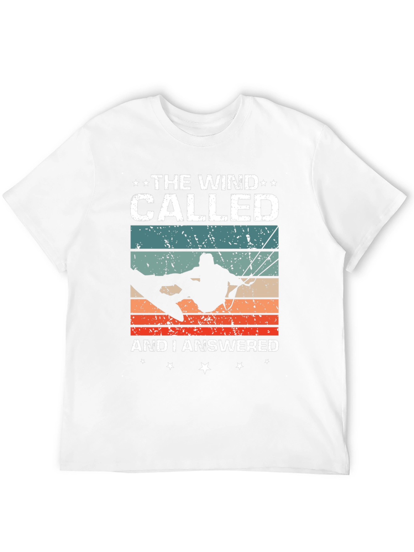 The Wind Called and I Answered Kiteboarding T-Shirt