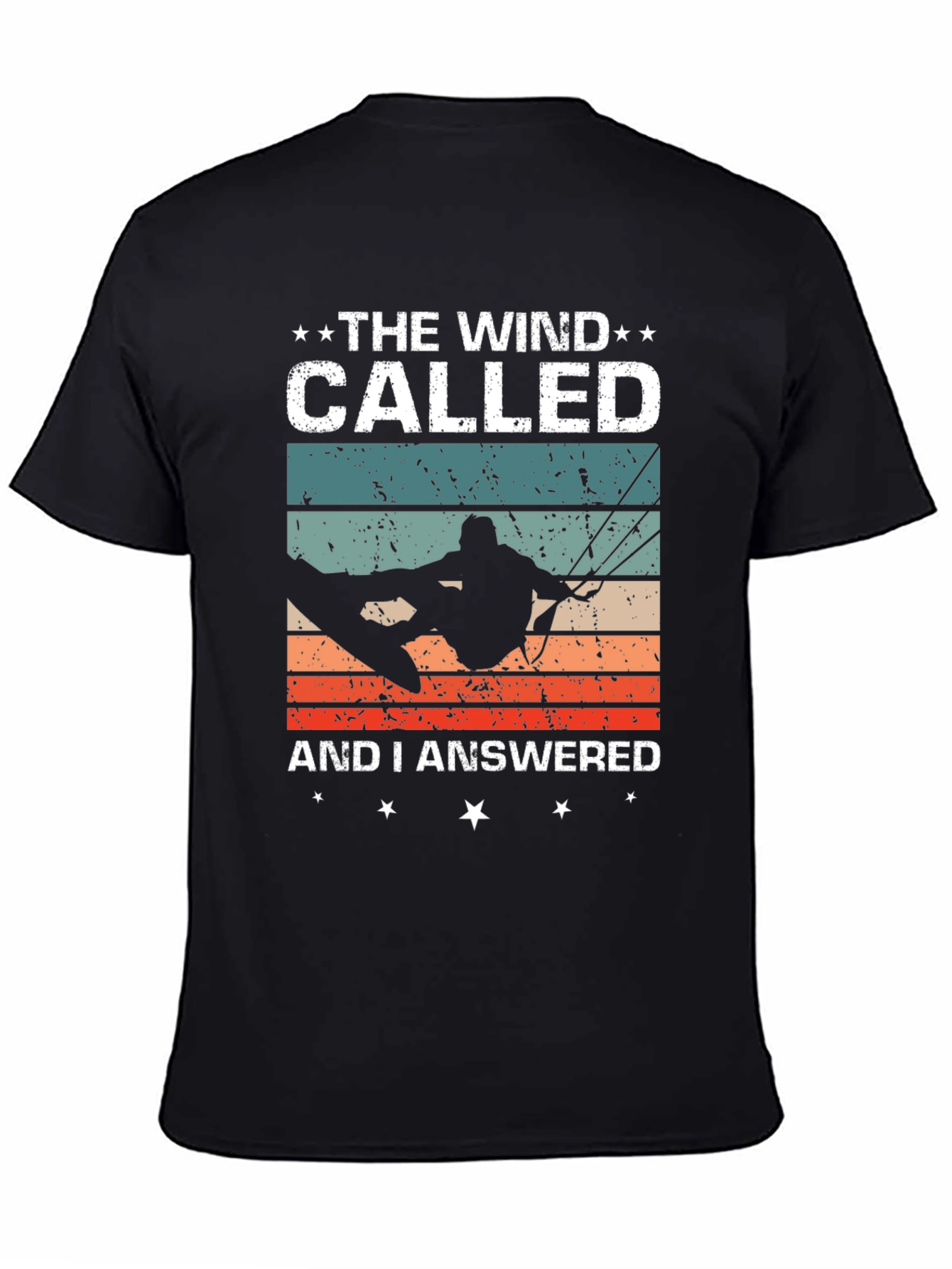 The Wind Called and I Answered Kiteboarding T-Shirt