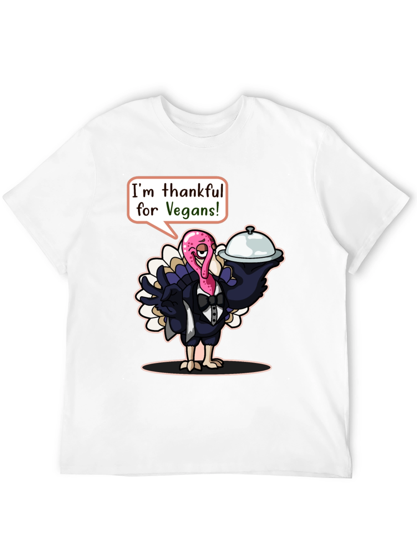 Thankful Turkey Vegan T-Shirt