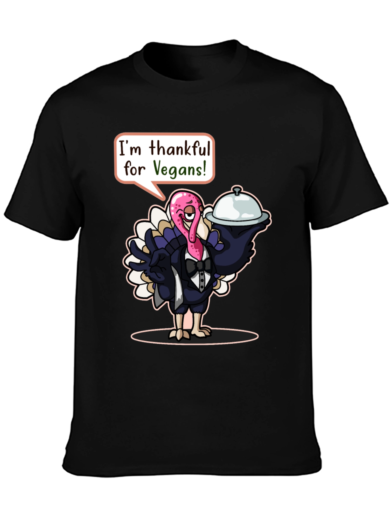Thankful Turkey Vegan T-Shirt