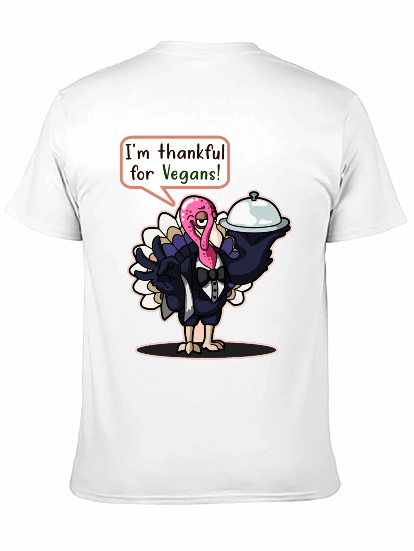 Thankful Turkey Vegan T-Shirt