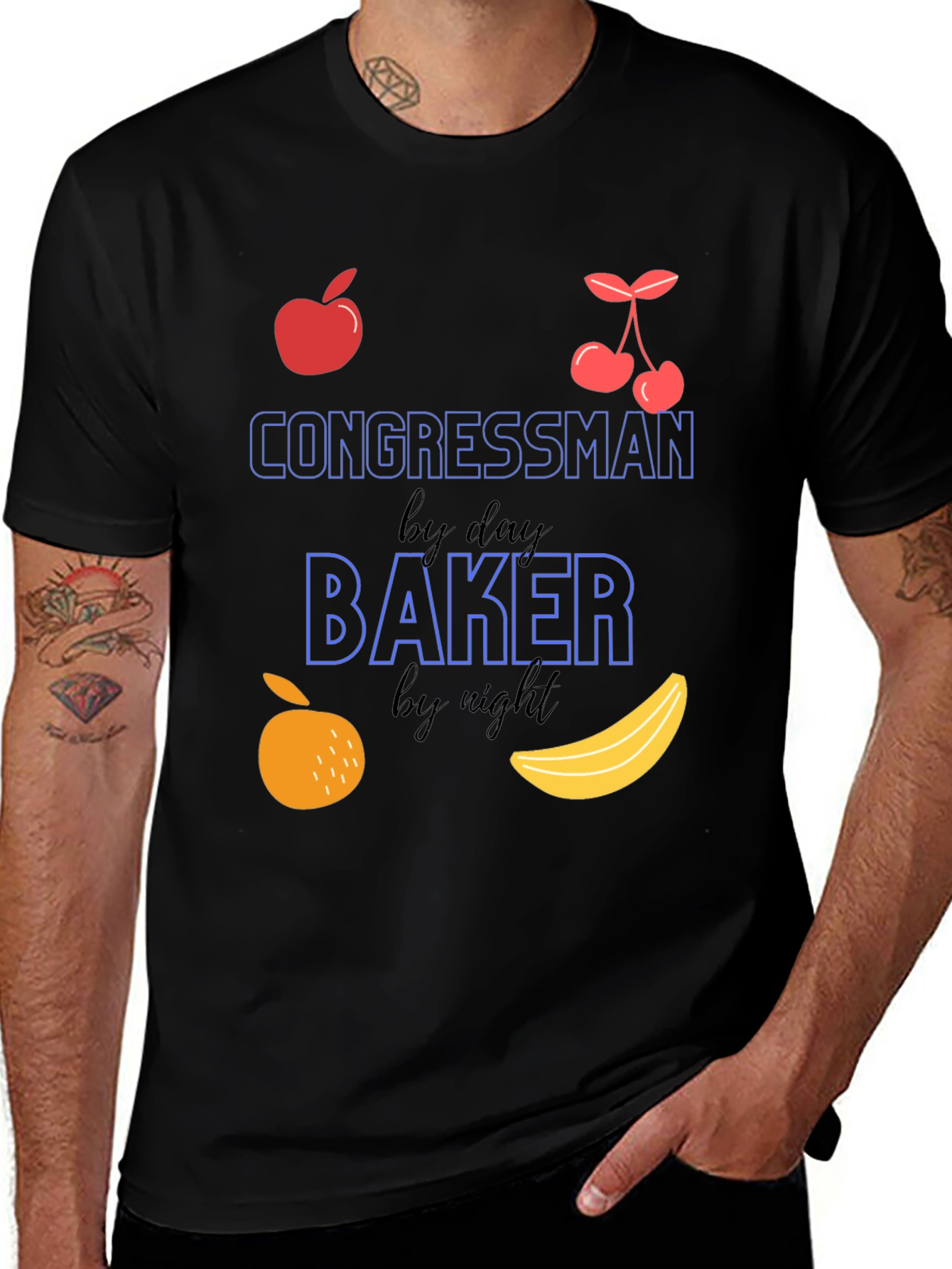Congressman by Day Baker by Night T-Shirt