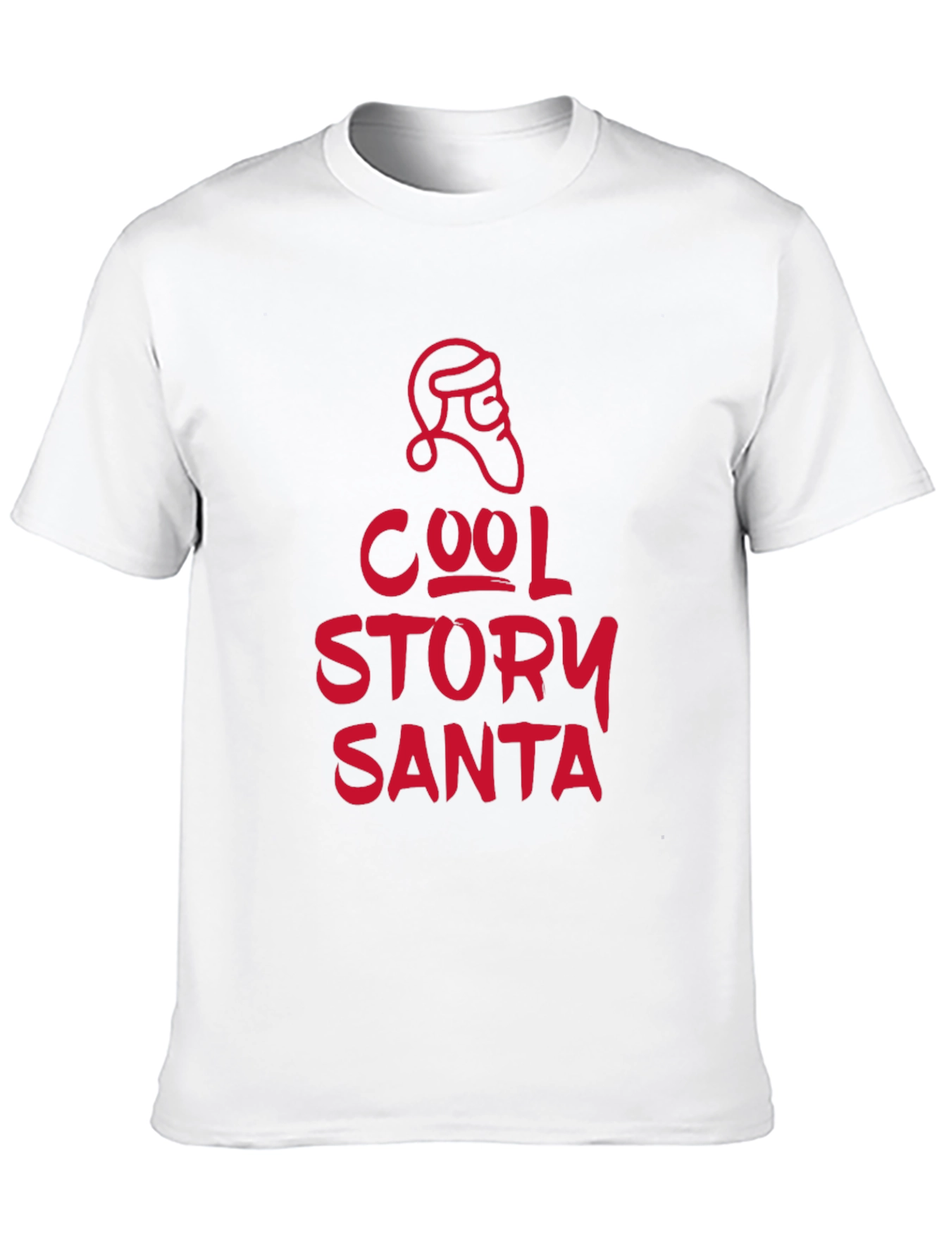 Cool Story Santa T-Shirt - Black Holiday Tee