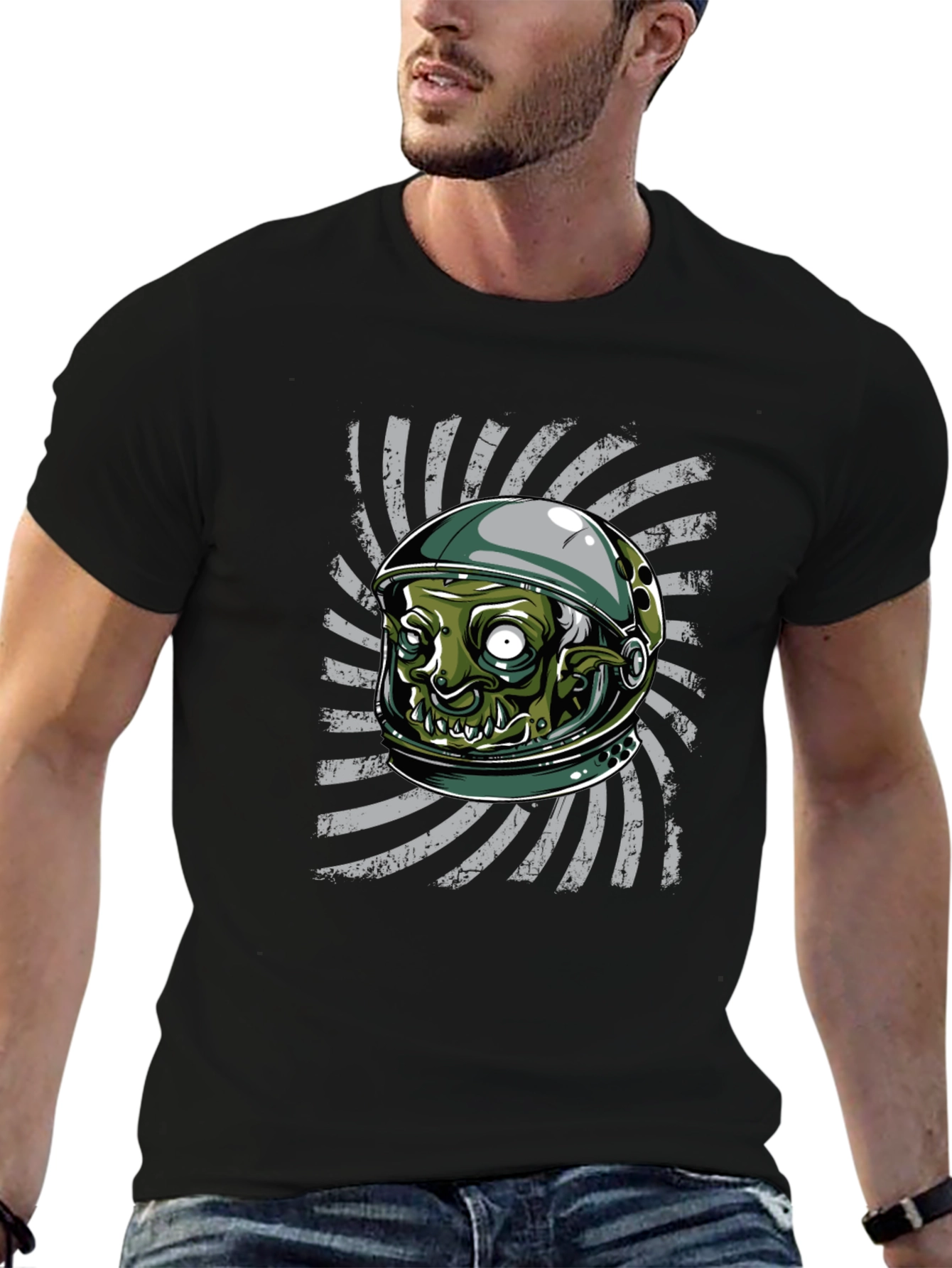 Zombie Astronaut Graphic Tee