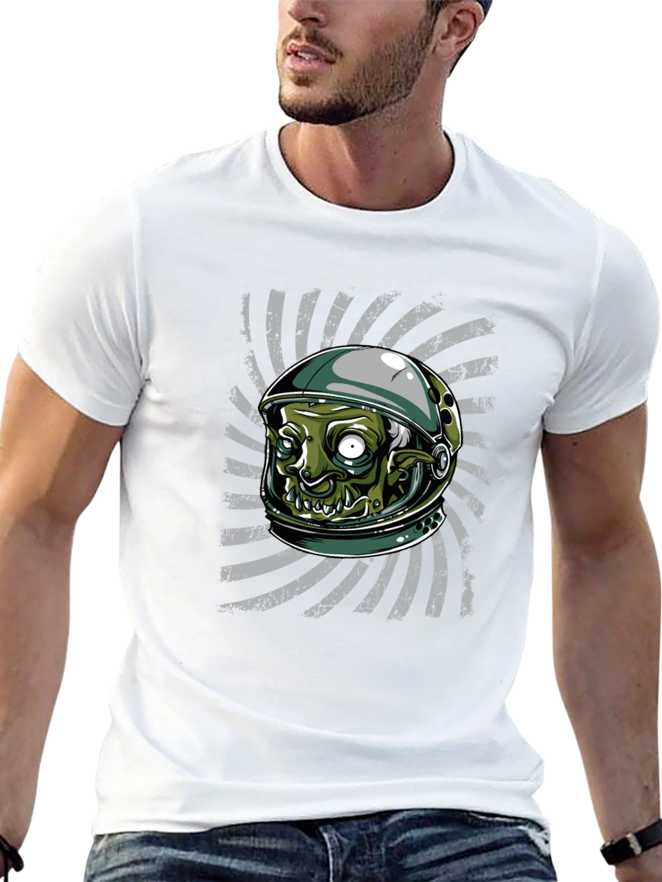Zombie Astronaut Graphic Tee