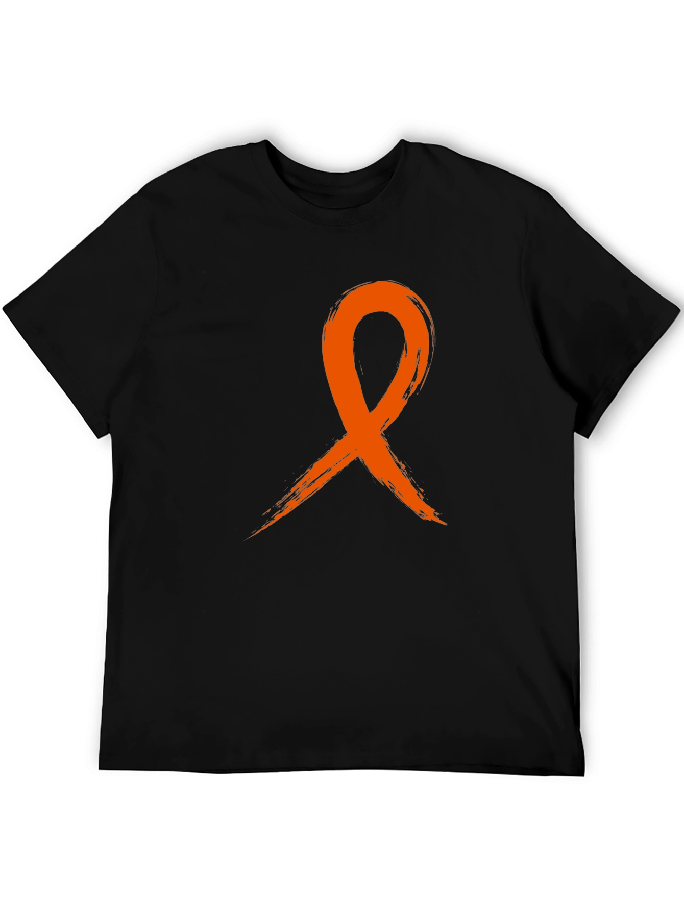 Awareness Ribbon Graphic Tee - Black