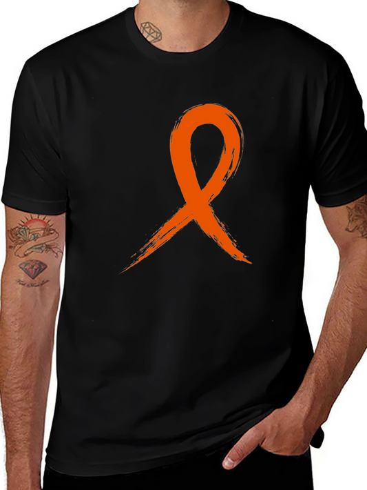 Awareness Ribbon Graphic Tee - Black